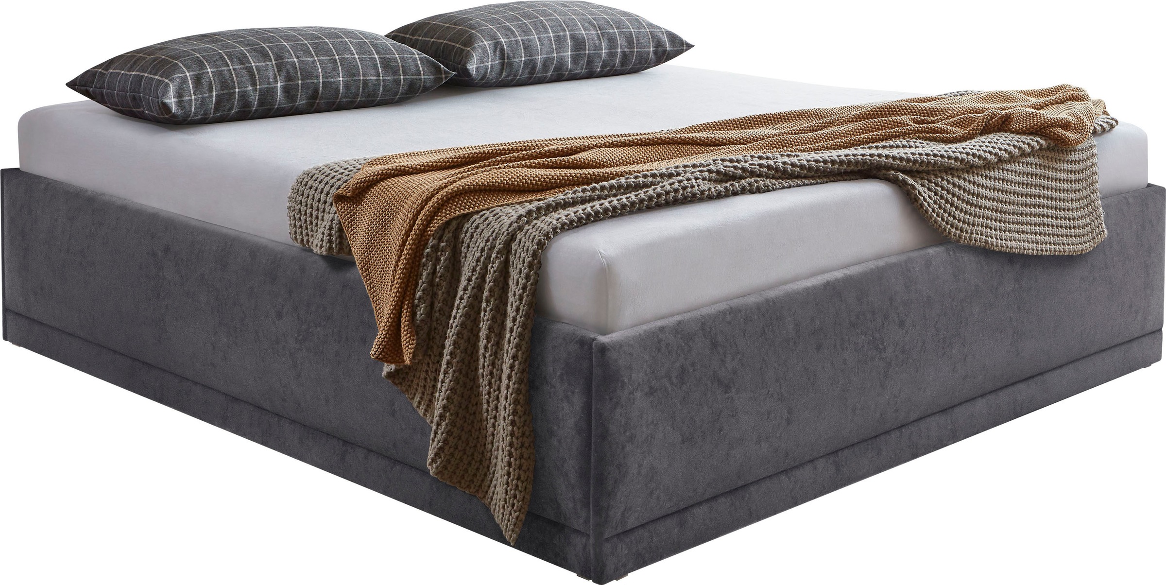 Westfalia Schlafkomfort Polsterbett "Texel" Komforthöhe mit Zierkissen, Bet günstig online kaufen