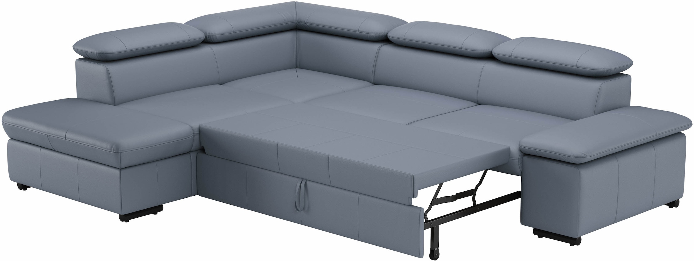 sit&more Ecksofa »Alcudia L-Form«, mit Armteilverstellung, optional Kopfteilverstellung und Bettfunktion