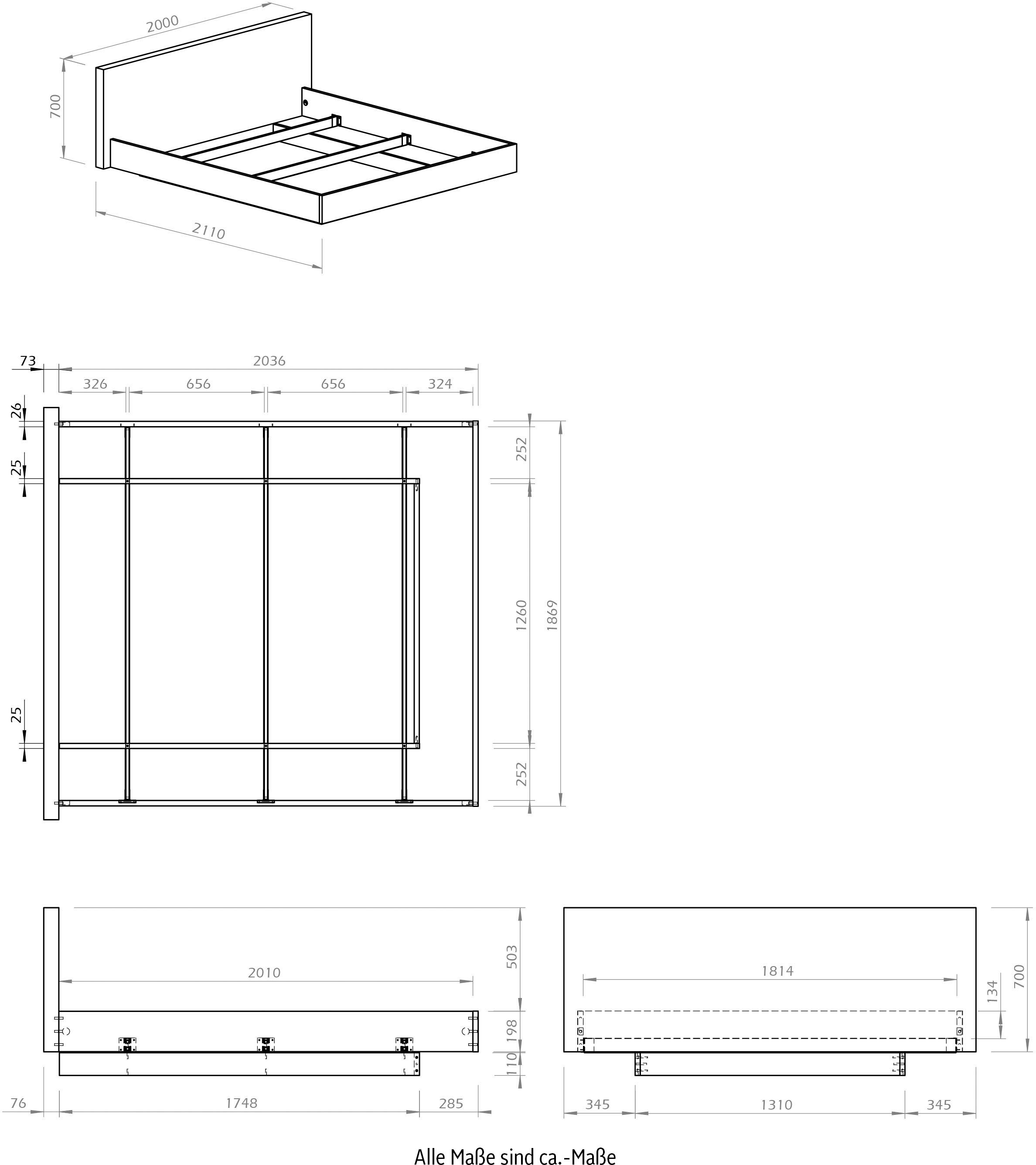 8. Bild von TemaHome Bettgestell