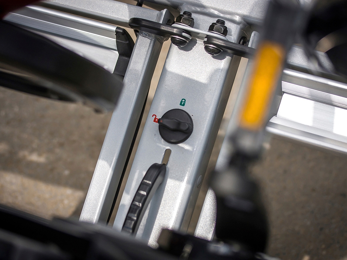 LAS Kupplungsfahrradträger »PREMIUM«, abschließbar