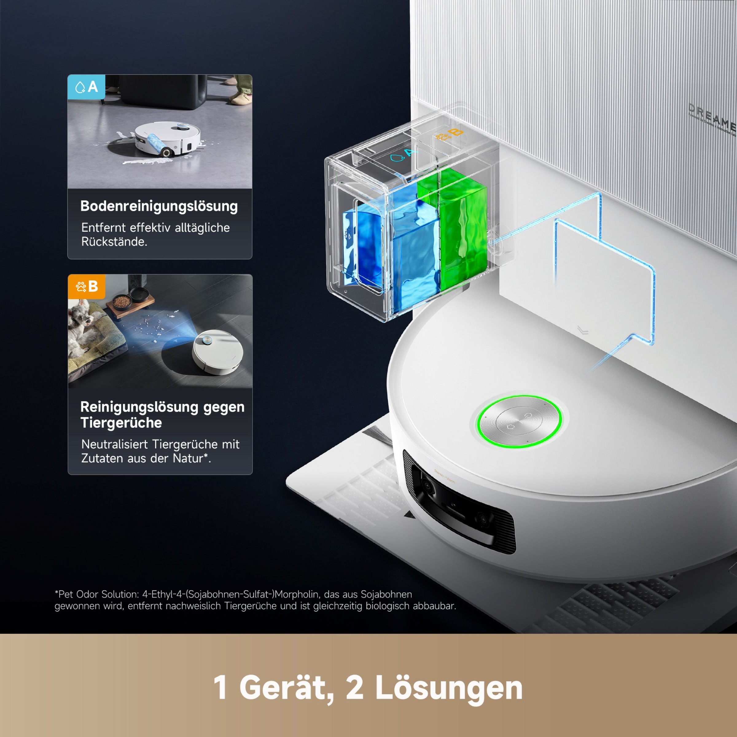 Dreame Nass-Trocken-Saugroboter »Aqua10 Ultra Roller Complete«