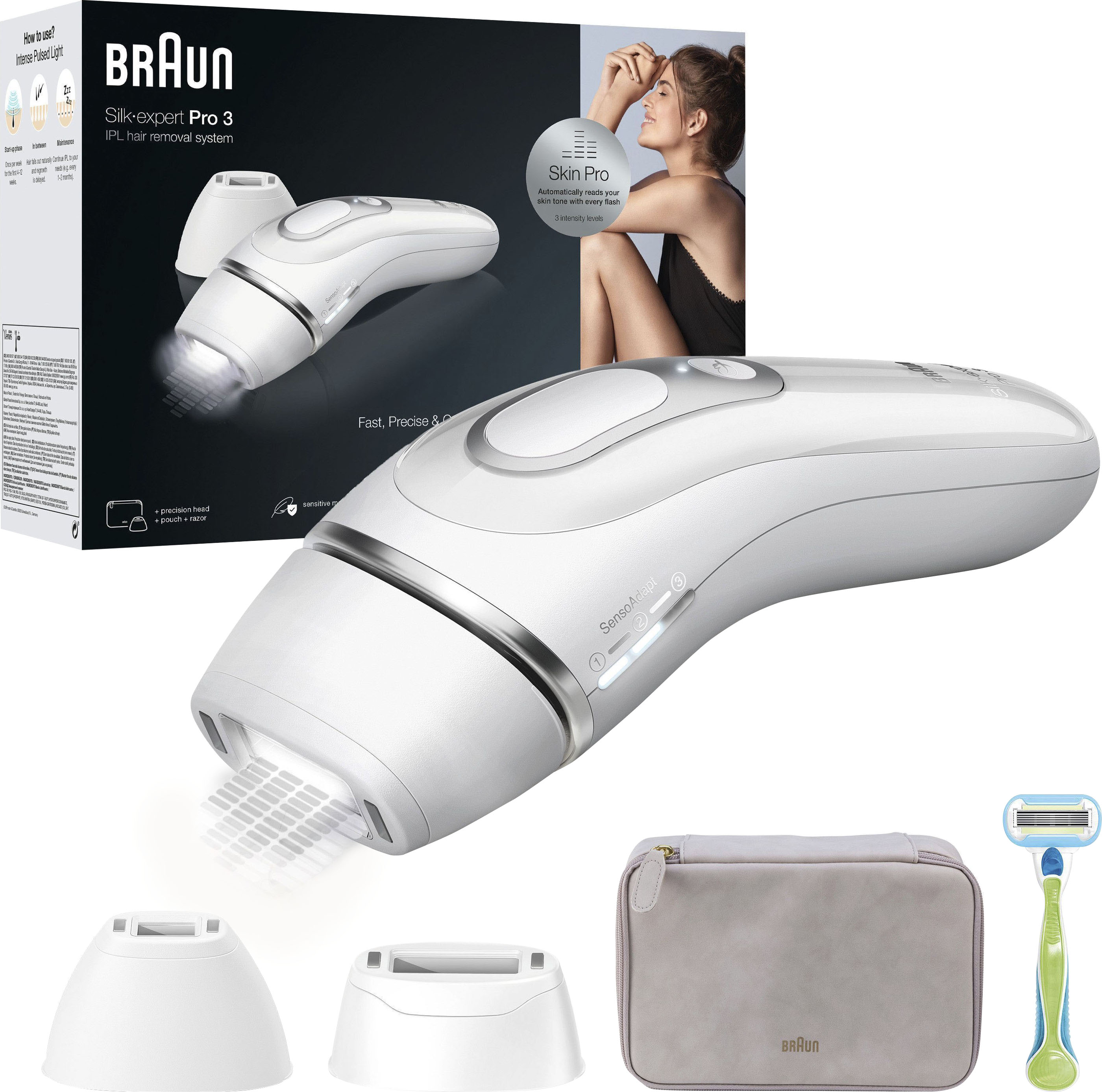 BEURER IPL-Haarentferner »IPL 5800 Pure Skin Pro«, Bis zu 600.000  Lichtimpulse, Klinisch getestete Technolgie für höchste Sicherheit zuhause  online kaufen