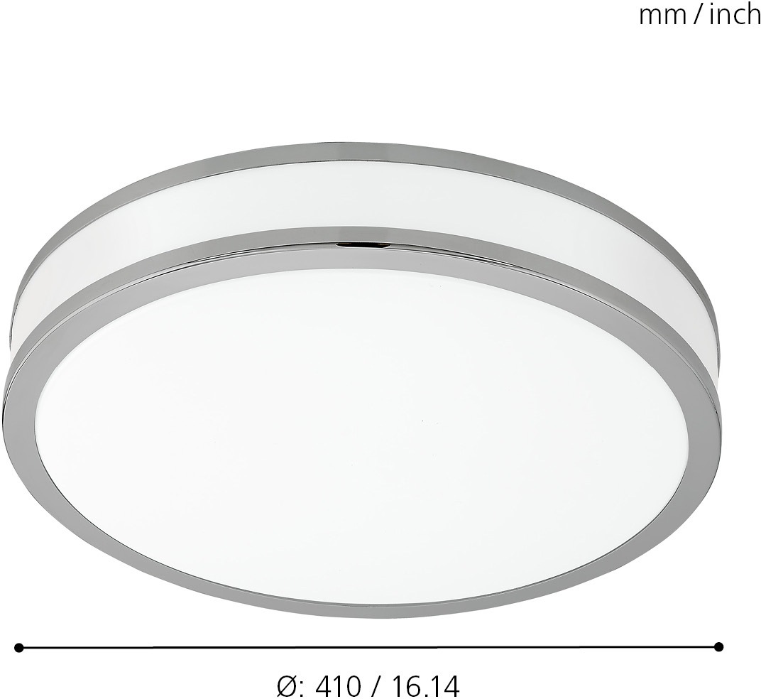 EGLO Deckenleuchte »PALERMO 2«, 1 flammig, Leuchtmittel LED-Board   LED fes günstig online kaufen