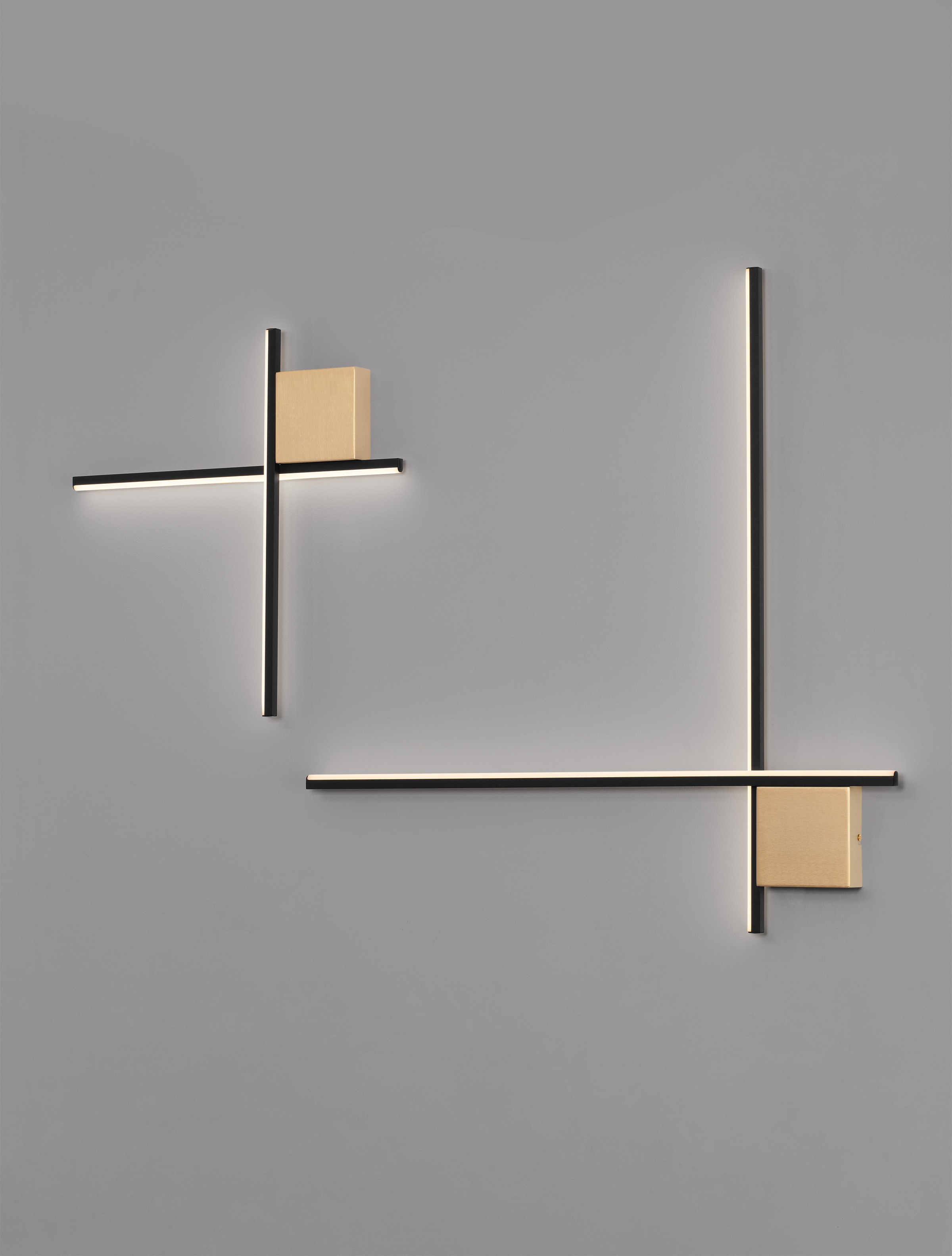 Nova Luce Wandleuchte »CROSS«, 2 flammig