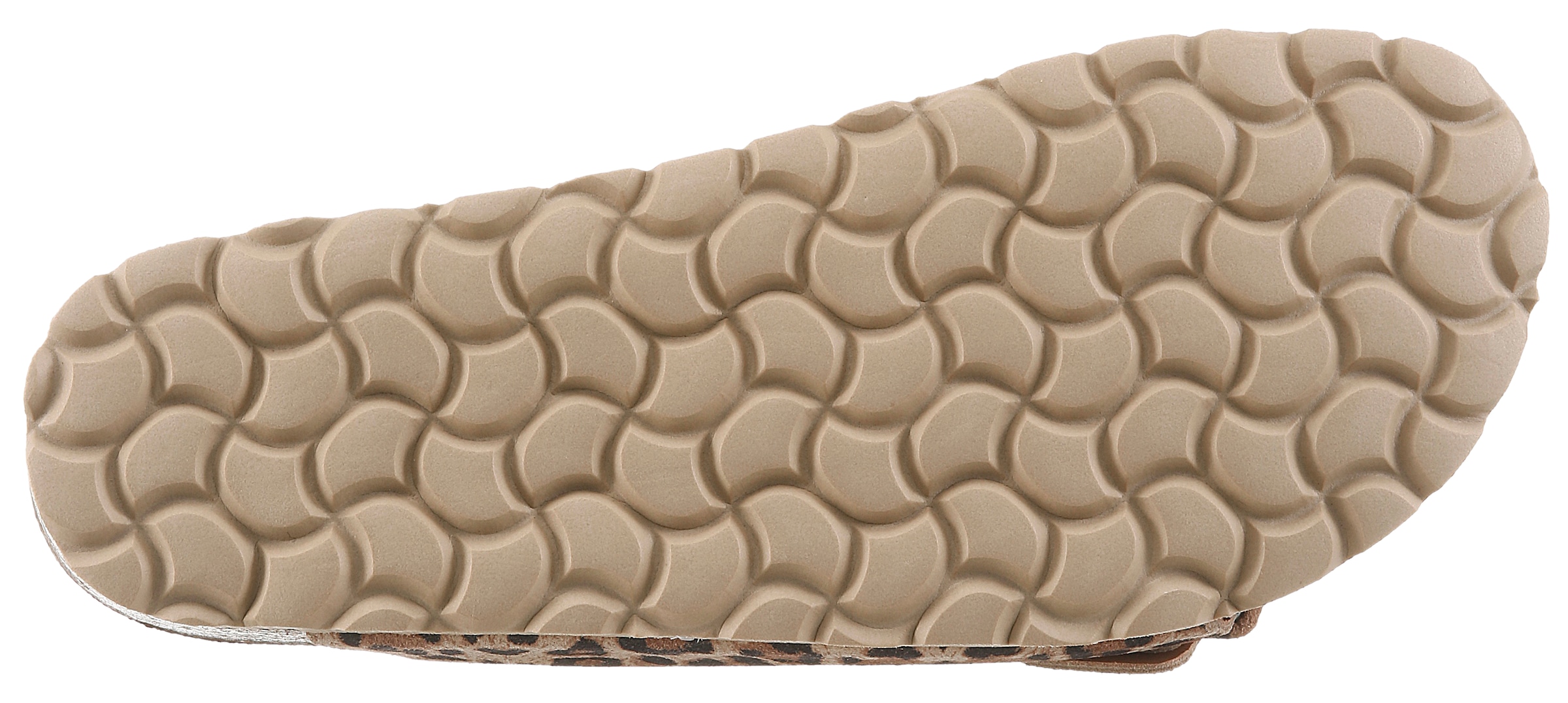 VERBENAS Pantolette »Randell Leopardo«  , Sommerschuh, Schlappen, Hausschuh mit Softfußbett