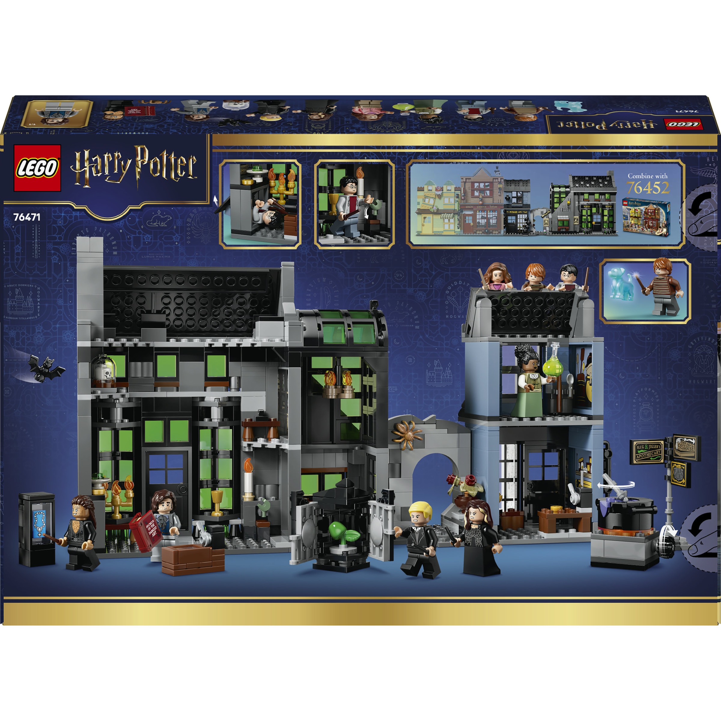 LEGO® Konstruktionsspielsteine »Zaubererläden in der Winkelgasse (76471), LEGO Harry Potter« Made in Europe