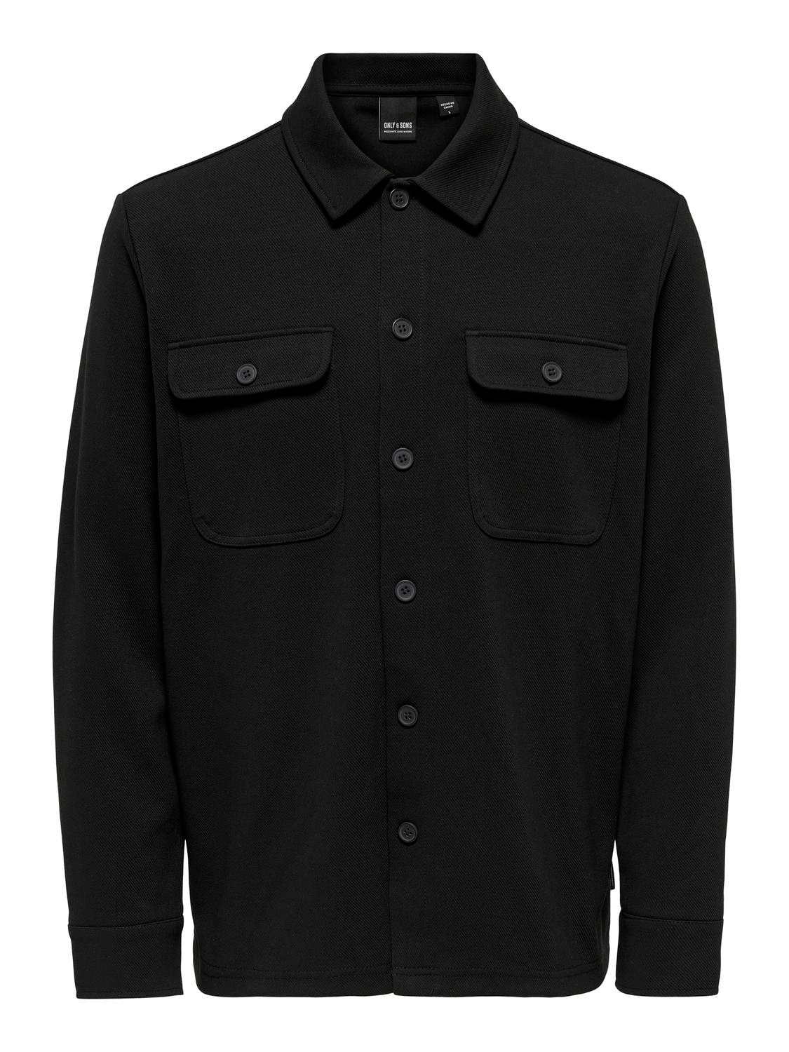 ONLY & SONS Langarmhemd »ONSNEWKODYL OVERSHIRT SWEAT NOOS«