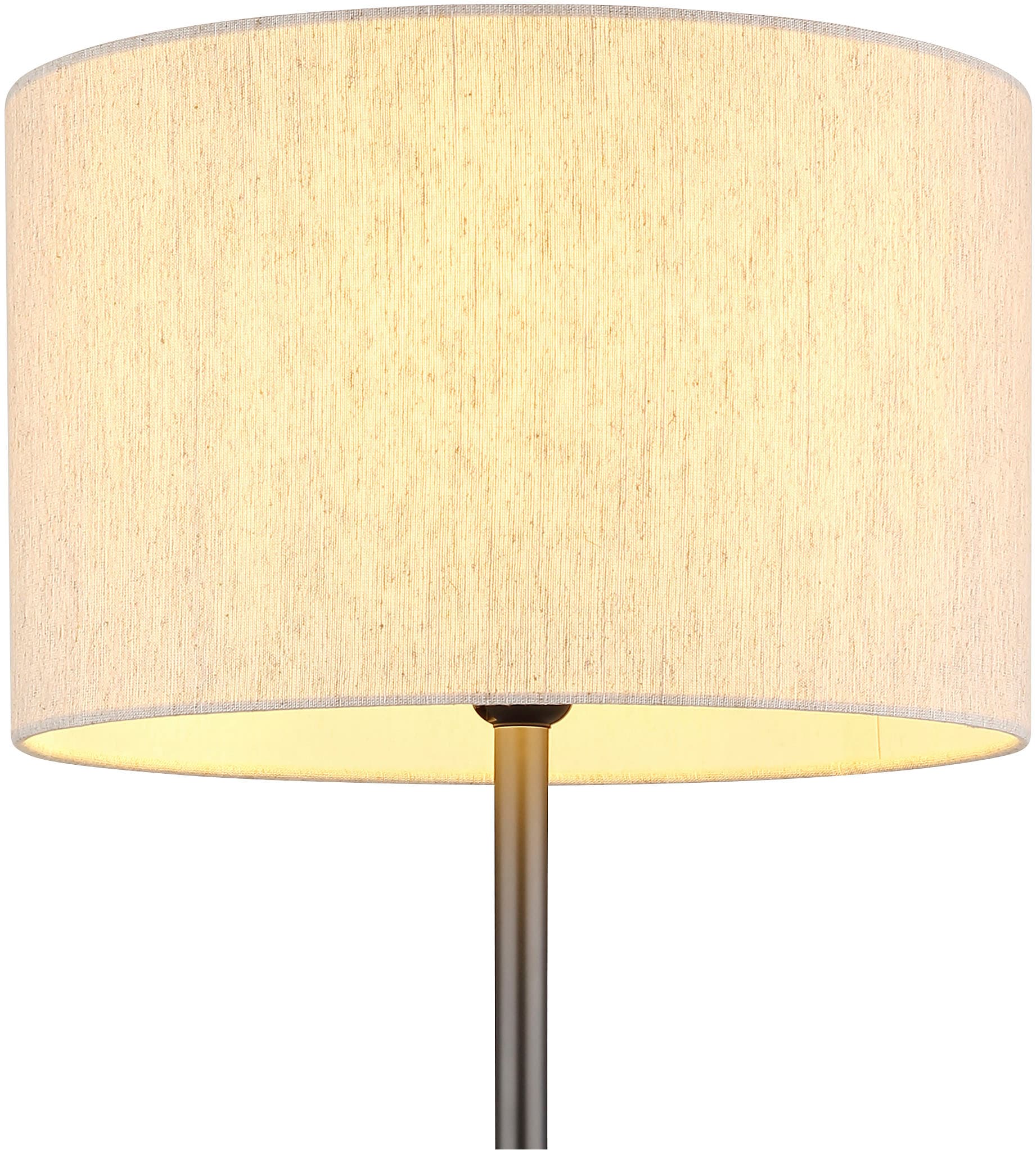 NOWA Stehlampe »THEA« E27 1 Stk. Stehleuchte schwarz-chrom matt Wohnzimmer Flur