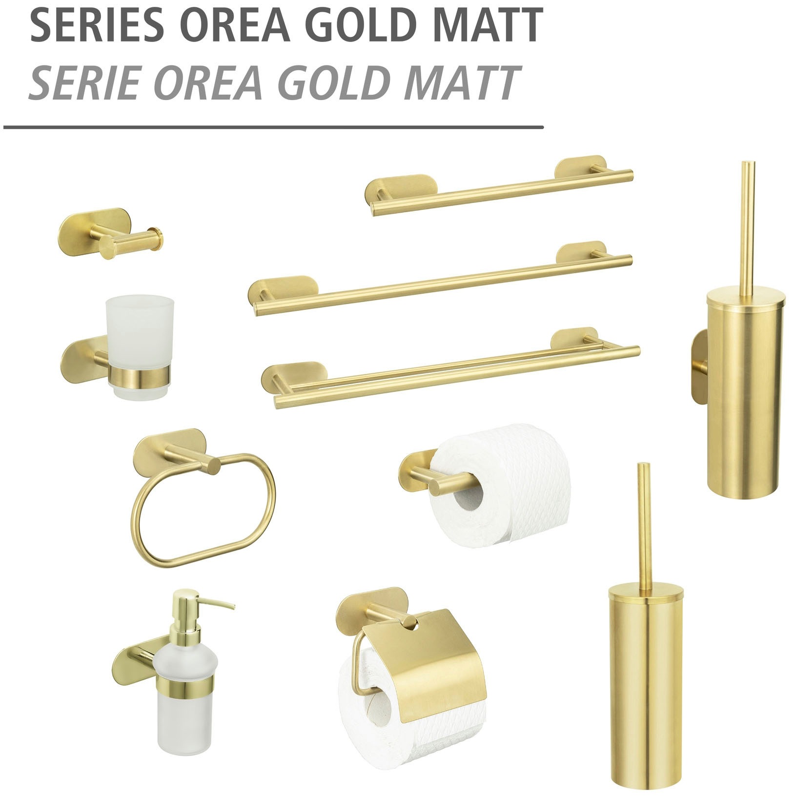 WENKO Handtuchstange »Turbo-Loc® Orea« 40 cm, Befestigen ohne Bohren