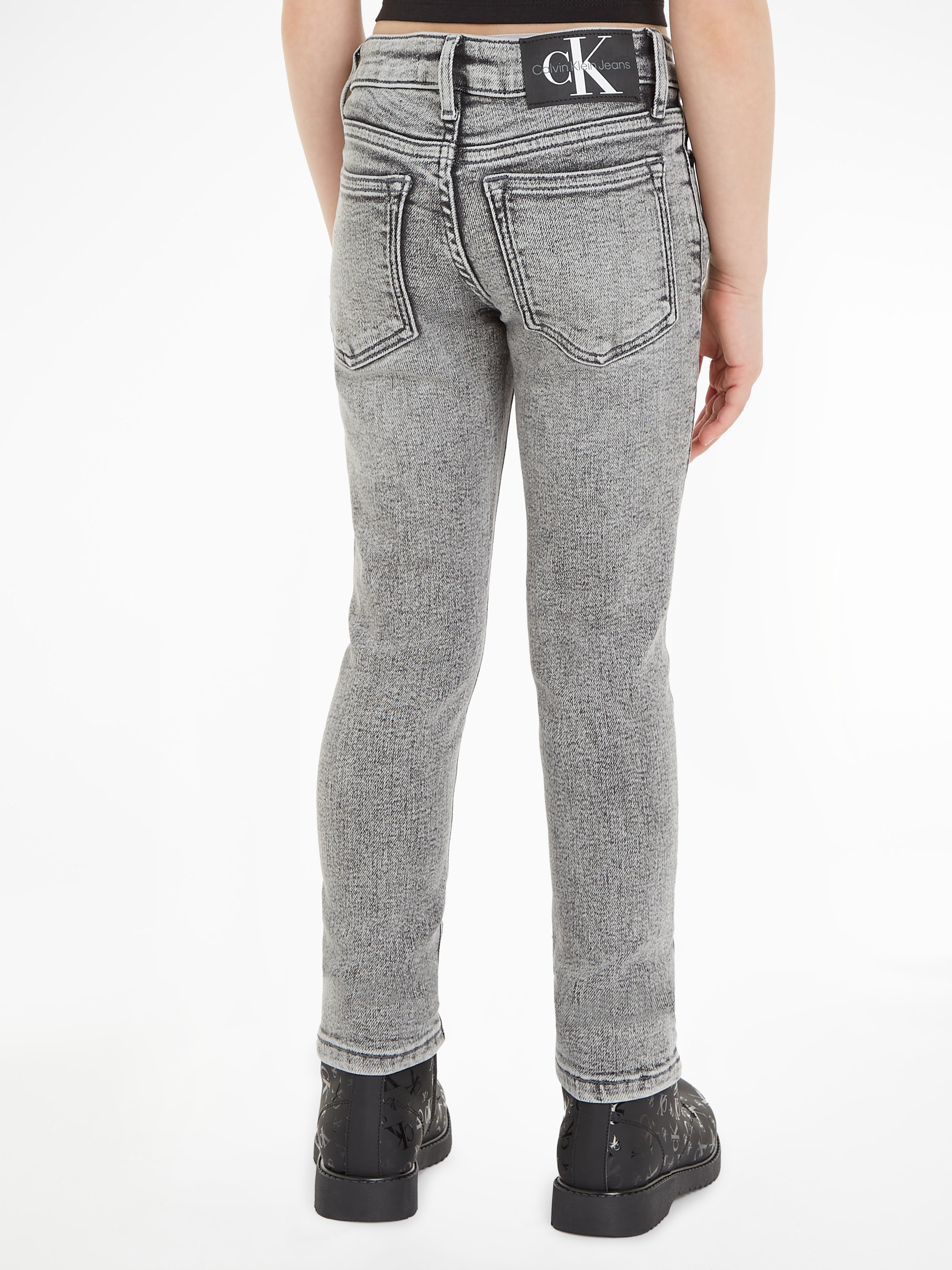 Calvin Klein Jeans Stretch-Jeans »SKINNY MR WASHED GREY«
