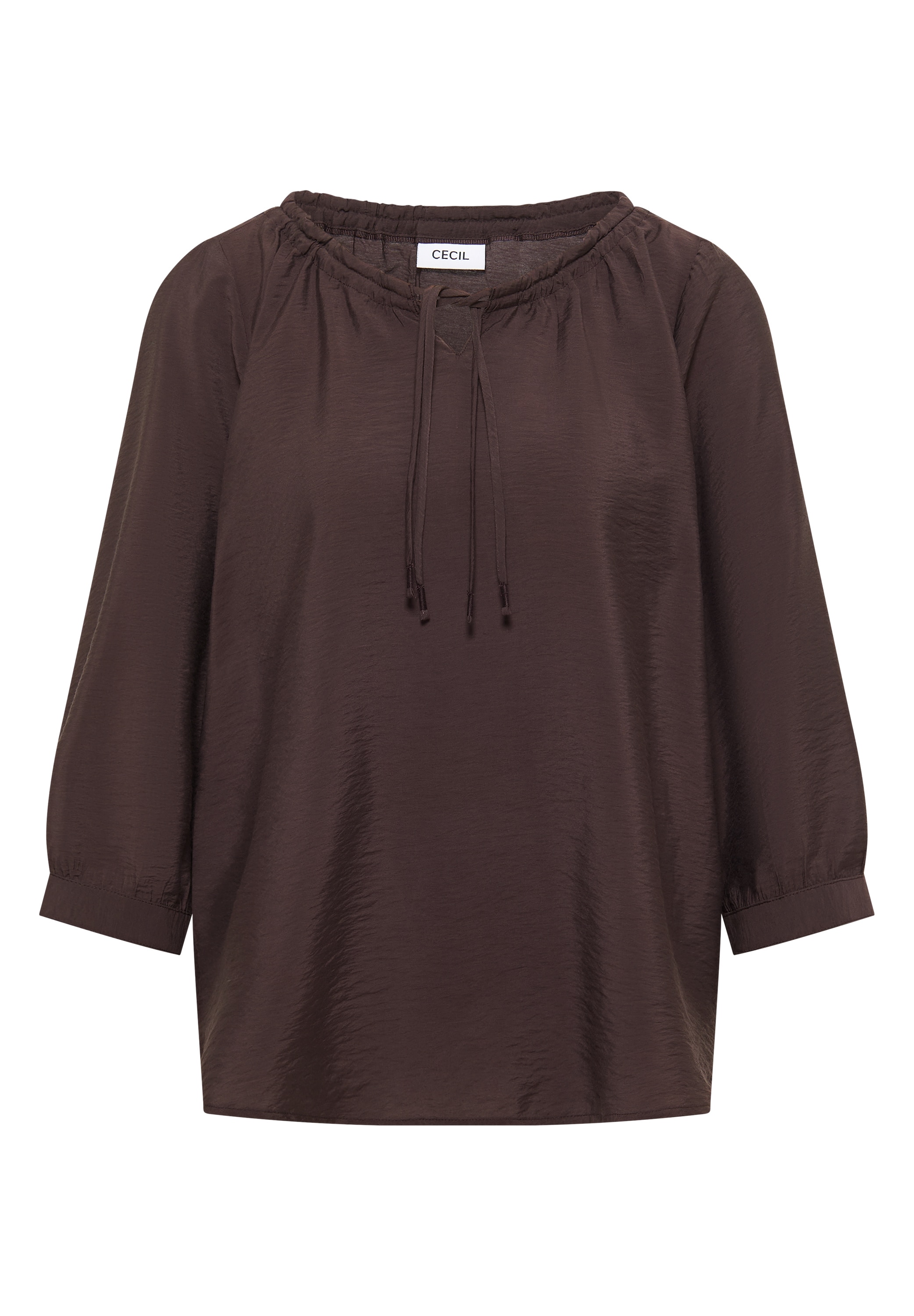 Cecil Carmenbluse Sommerbluse, Viskosemix, Carmenausschnitt