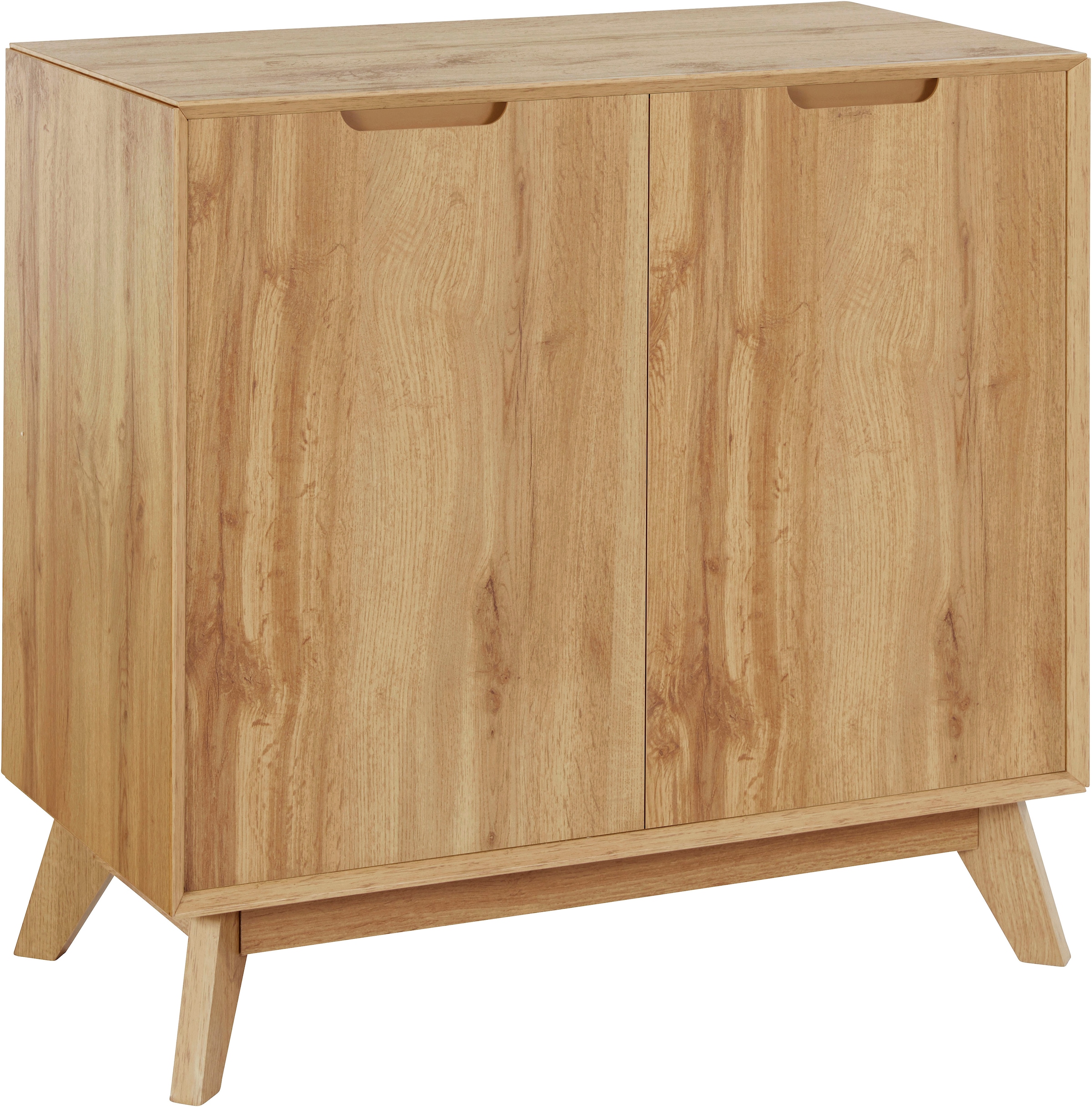 andas Sideboard »Pandrup«, mit 2 Türen und 2 verstellbare Einlegeböden, B:80 cm, H:75 cm