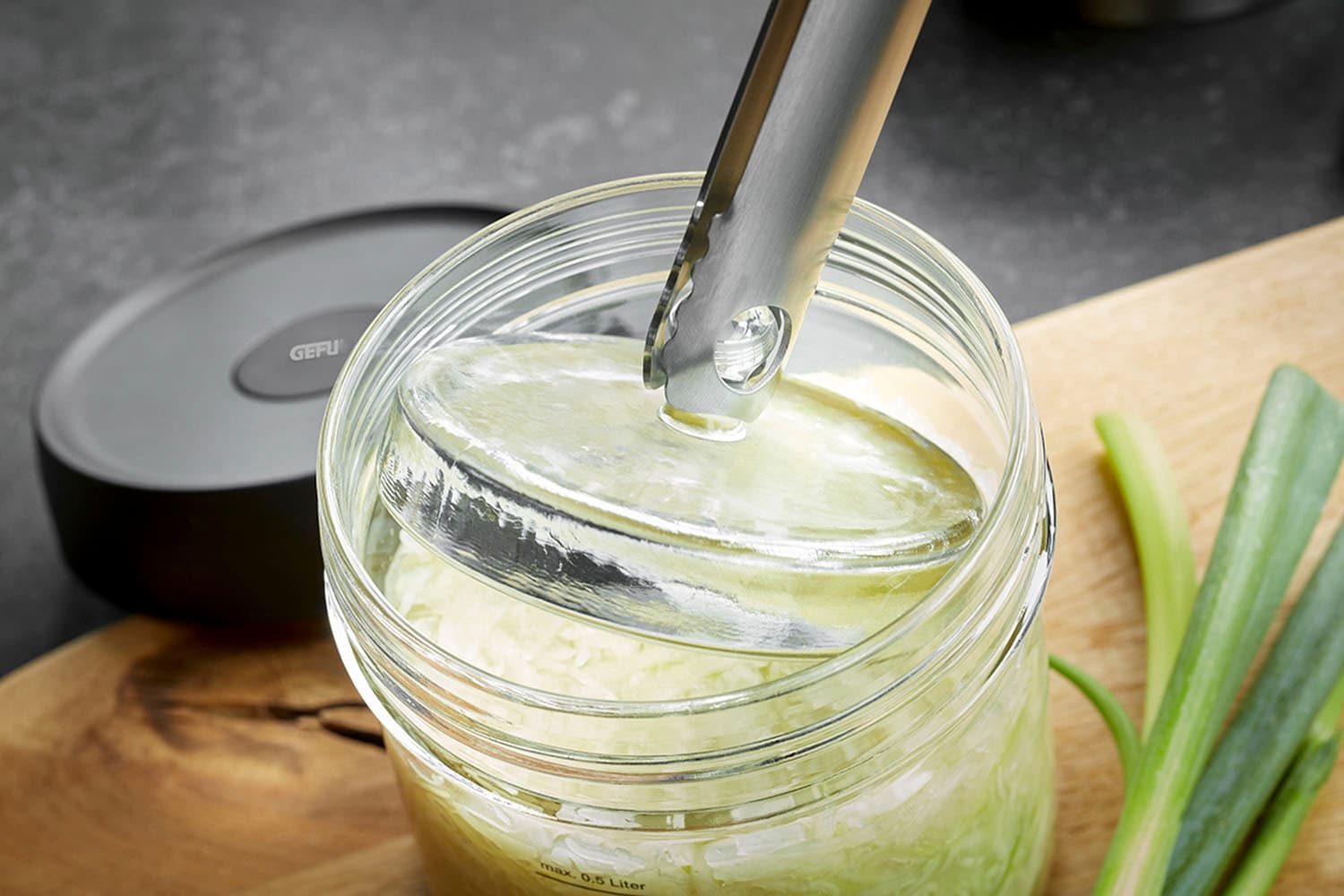 GEFU Fermentationsglas »NATIVO« Innovatives Ferment Vent System für optimalen Gärprozess.