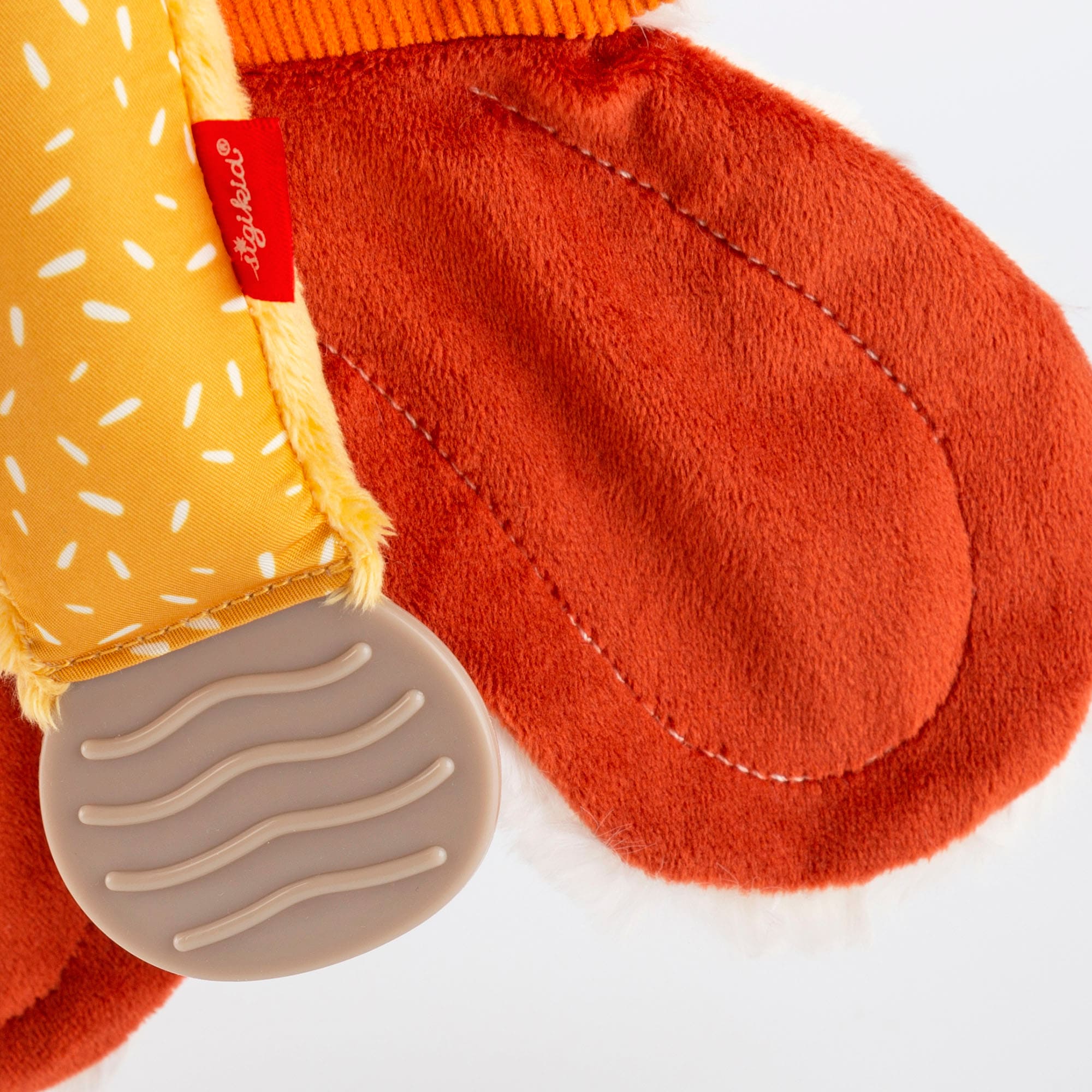 Sigikid Greifspielzeug »Yellow, Aktiv Schmetterling, orange«