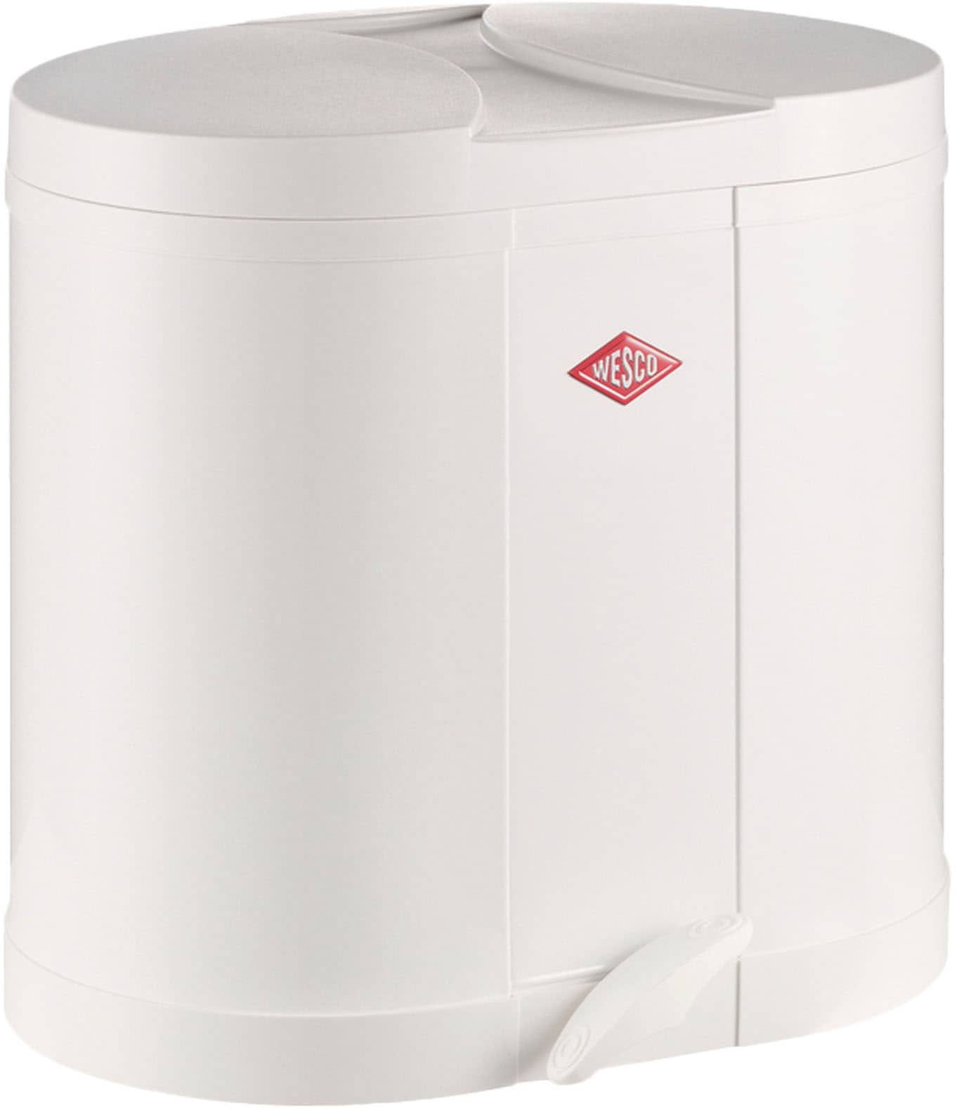 Wesco Mülleimer "Biomülleimer", weiß, B/H/T: 45cm x 43cm x 36cm, 30 l