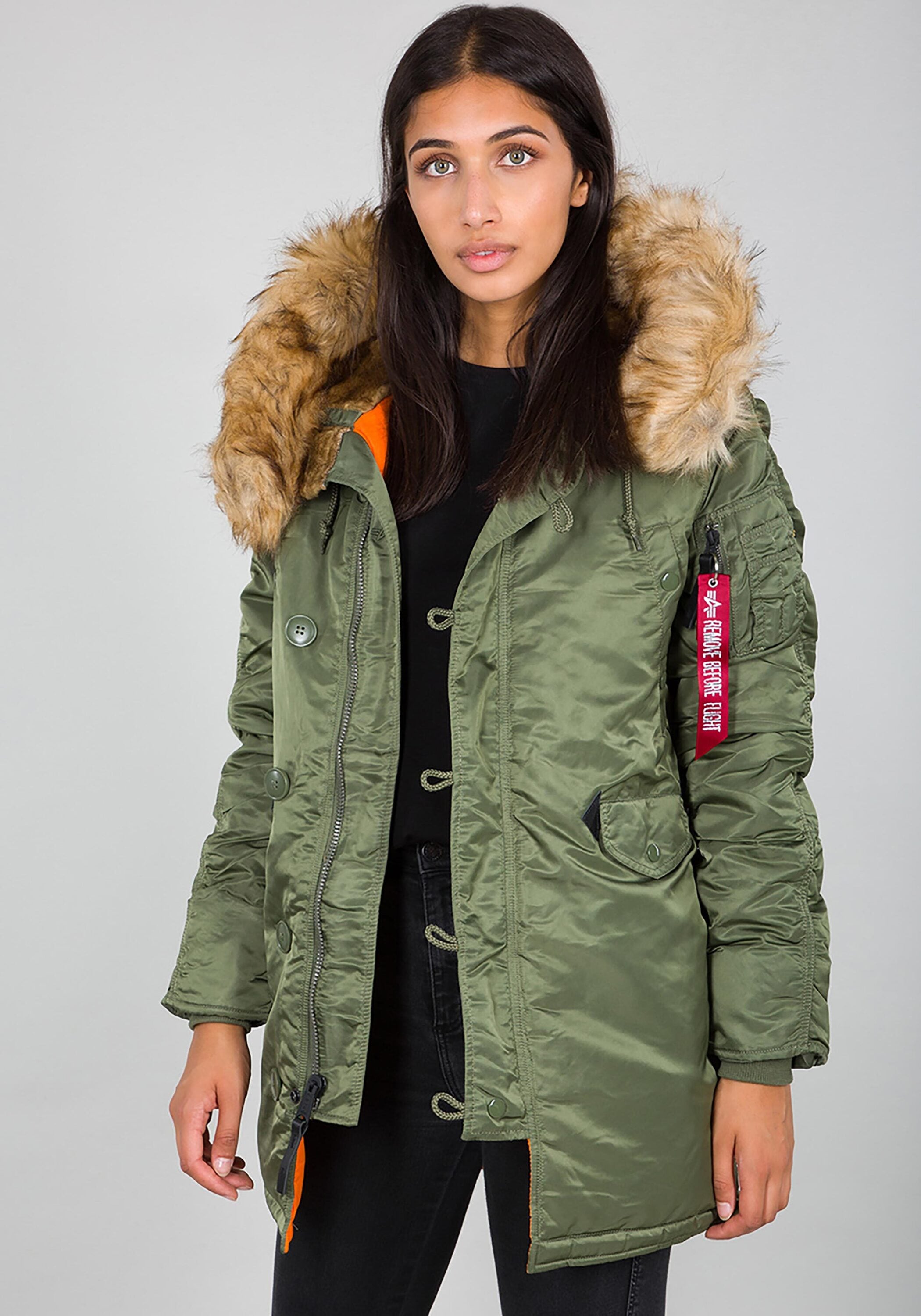 Winterjacke »ALPHA INDUSTRIES Women - Cold Weather Jackets N-3B VF 59 Wmn«