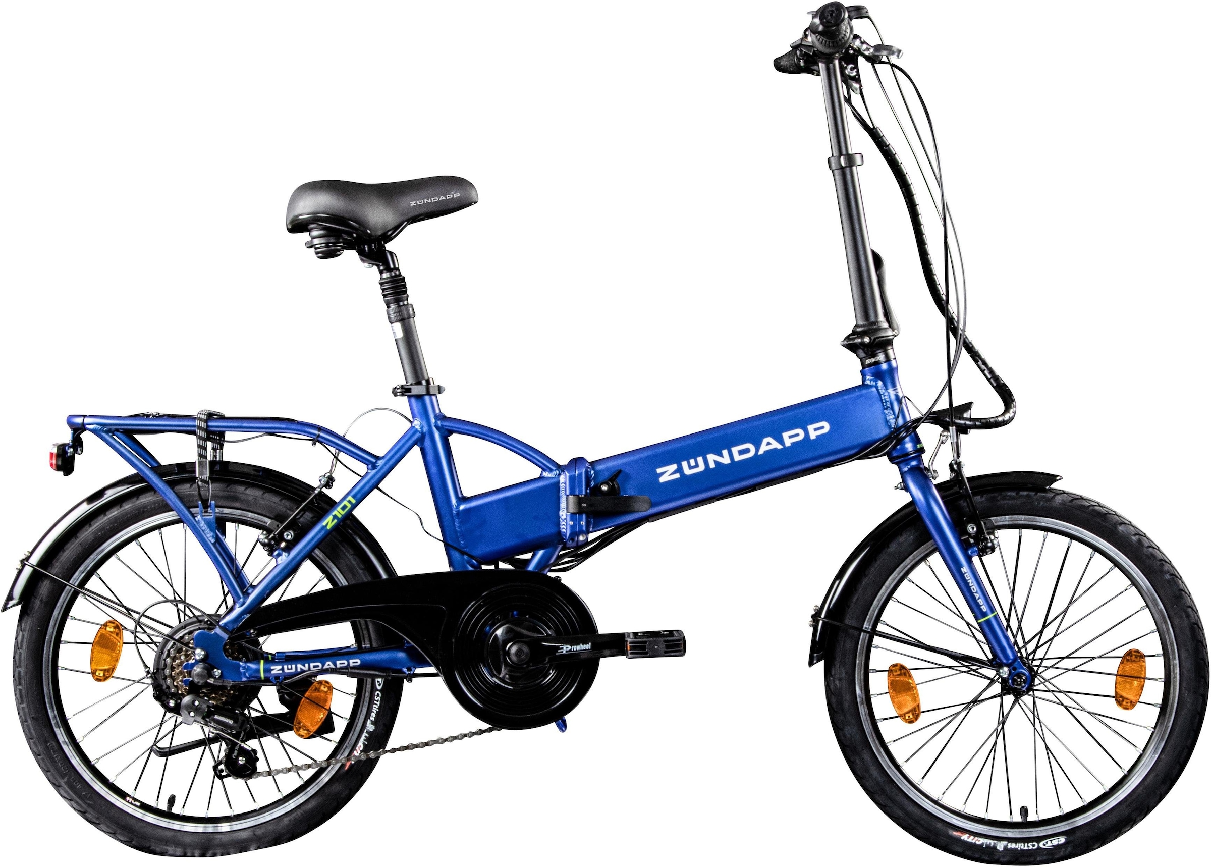 Zündapp E-Bike »Z101«, 6 Gang, Shimano, Tourney, Heckmotor 250 W