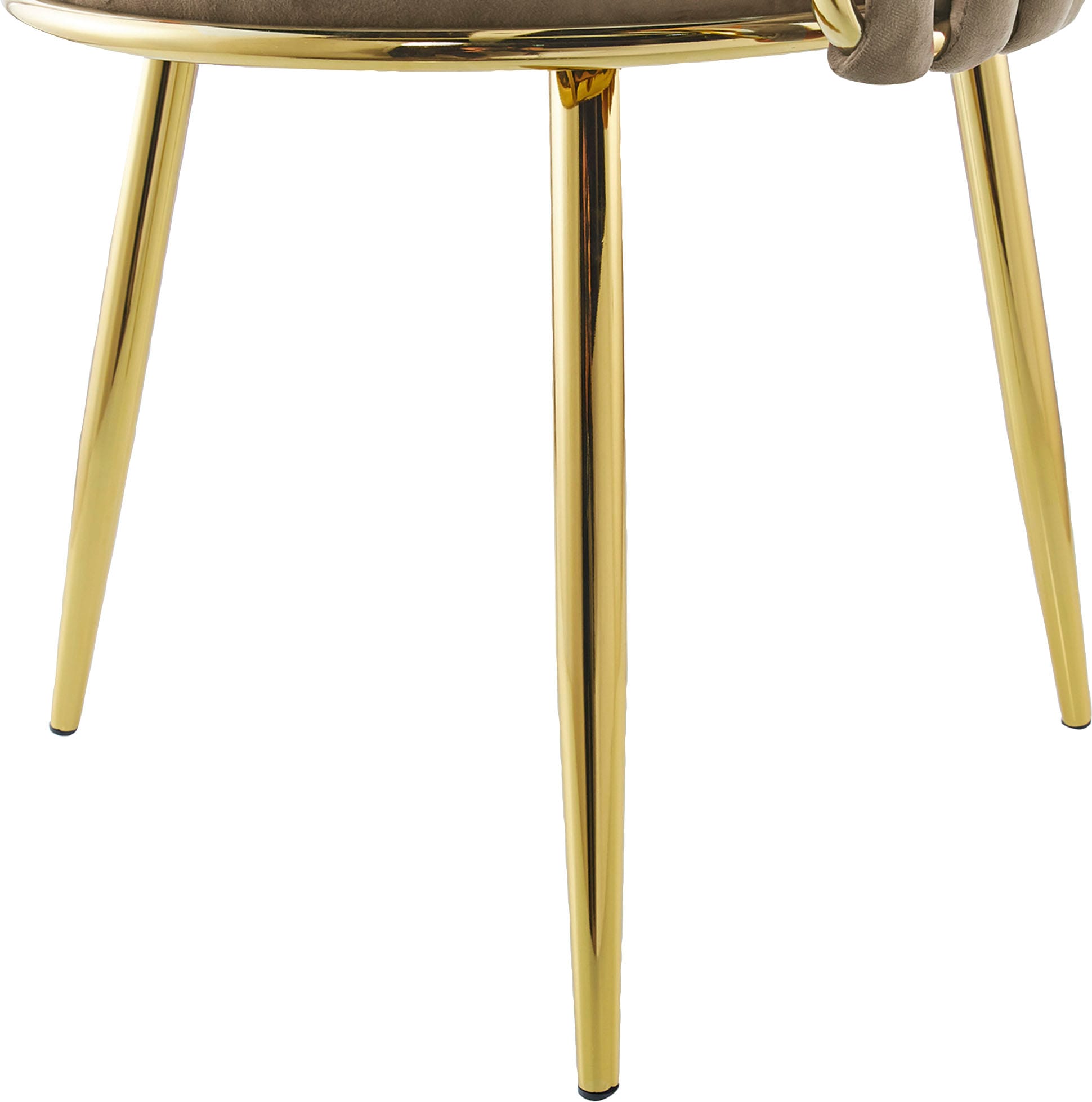 Kayoom Esszimmerstuhl »Stuhl Milla 125 2er-Set,tolles Design der Rückenlehne,runde Sitzfläche«, (Set), 2 St., Stoffbezug, samtweicher Bezug, hochwertig, vielseitig einsetzbarer Stuhl