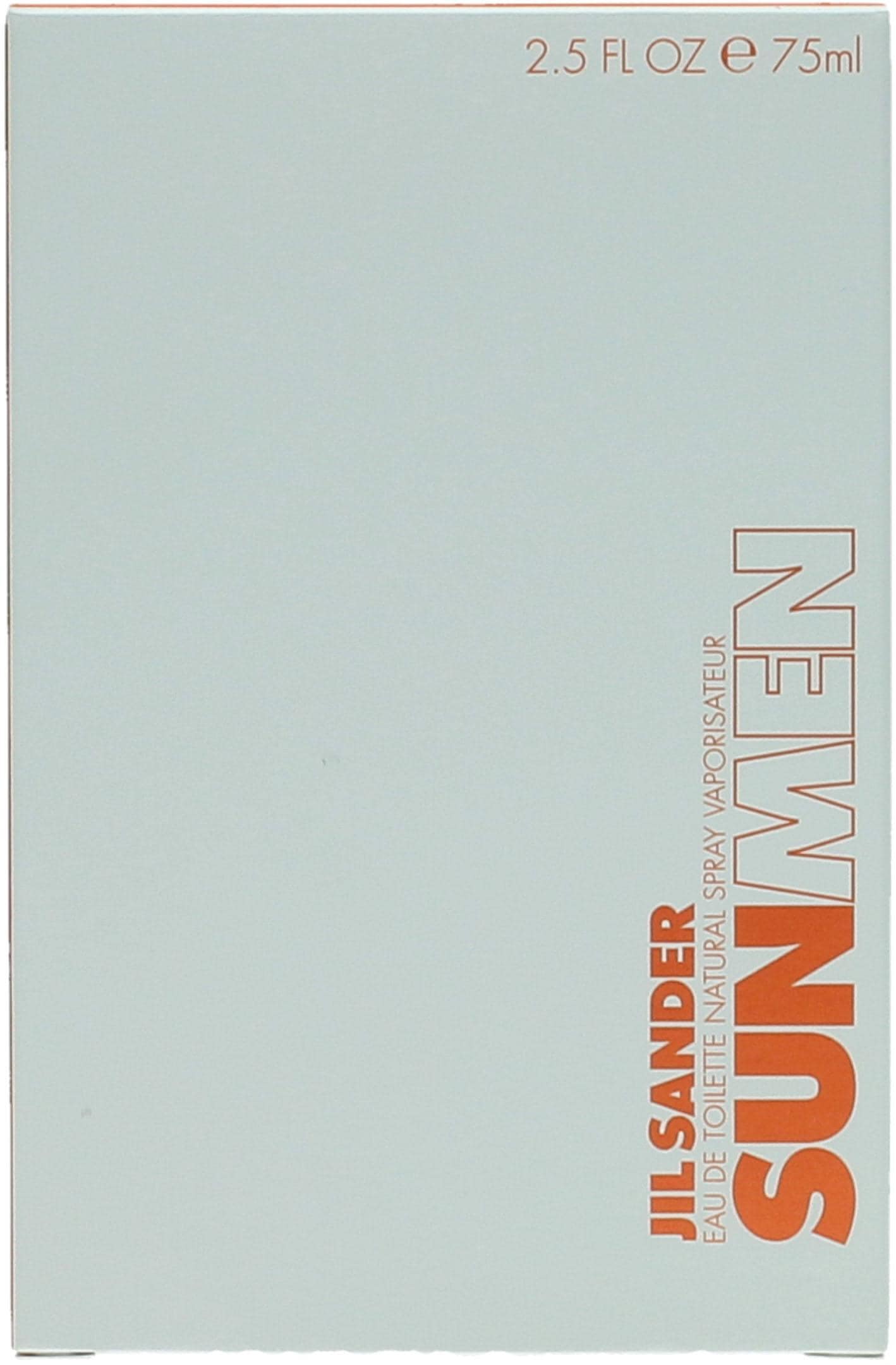 JIL SANDER Eau de Toilette »Sun Men«, mit warmen, würzigen Aromen in Herz- und Basisnote