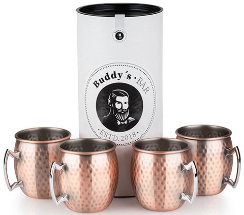 Buddy's Becher »Buddy´s Bar« Moscow Mule Becher, 500 ml, hochwert. Edelstah günstig online kaufen