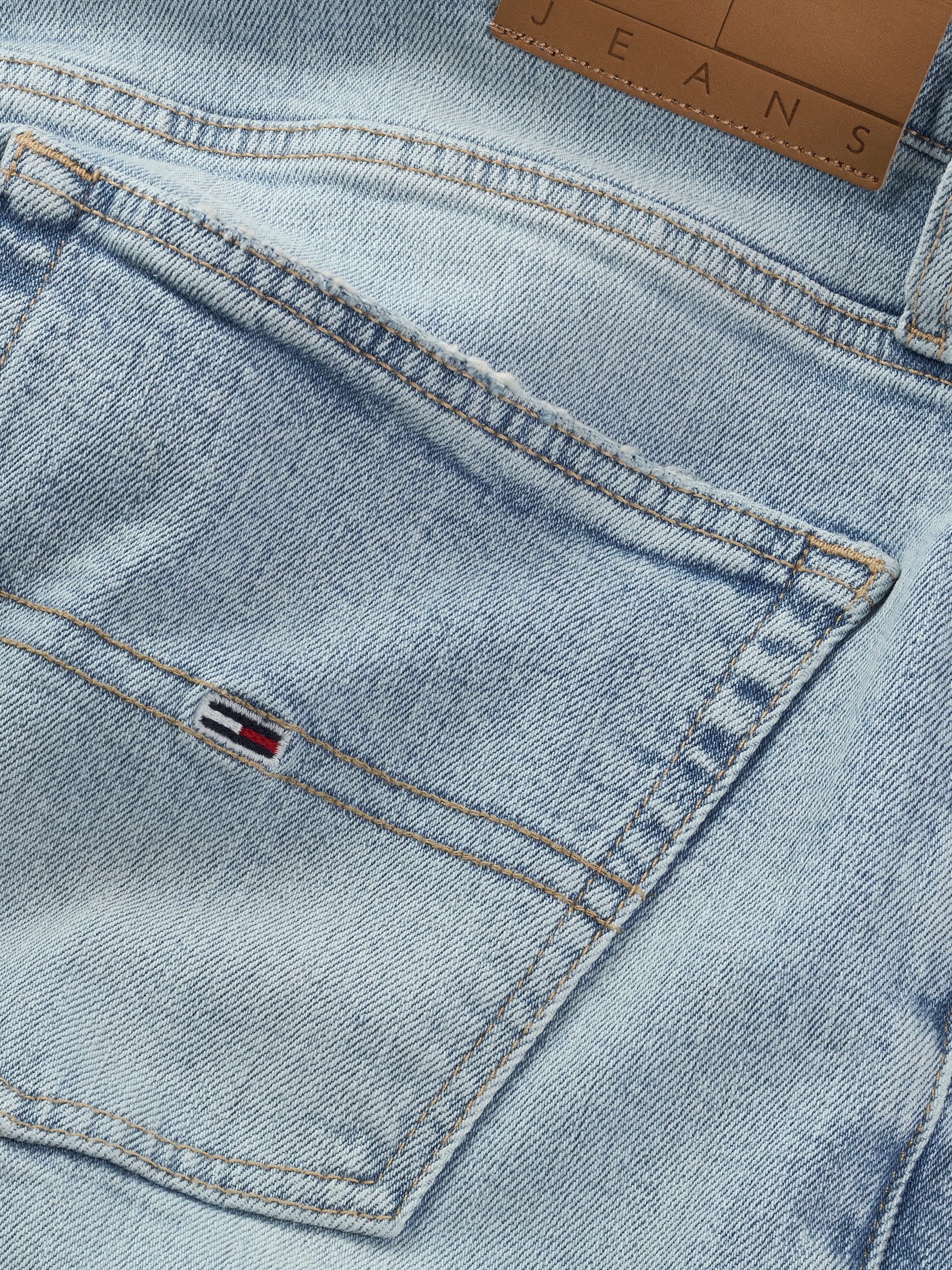 Tommy Jeans Slim-fit-Jeans »RYAN SLIM STRAIGHT«, mit Logoprägung