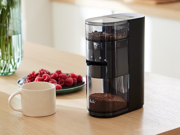 Melitta Kaffeemühle »Melitta® Linea Kaffeemuehle  1032-01« 170 W Kegelmahlwerk 100 gBohnenbehälter