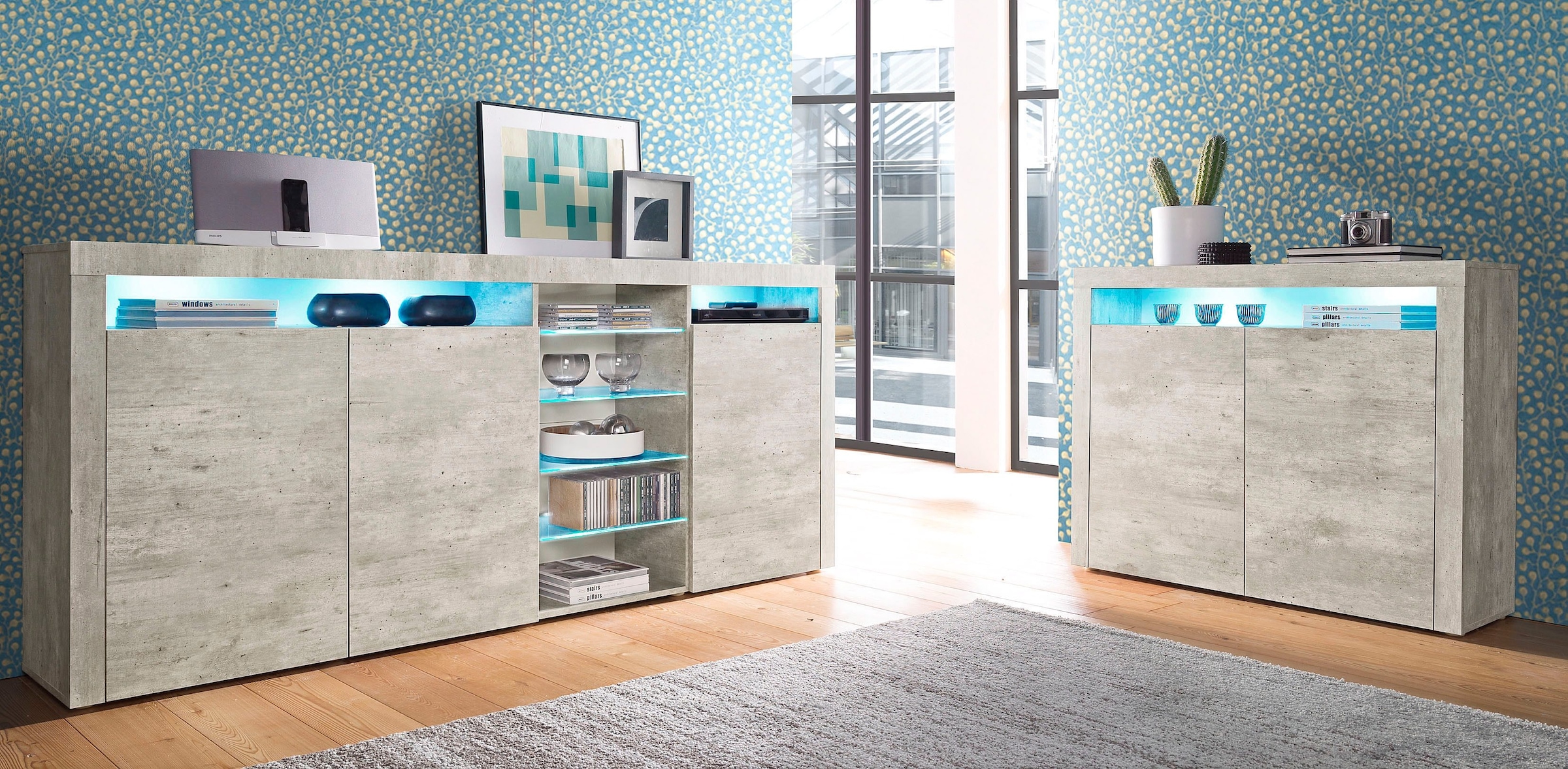 borchardt Möbel Highboard »Santa Fe«, Breite 200 cm auf Rechnung kaufen