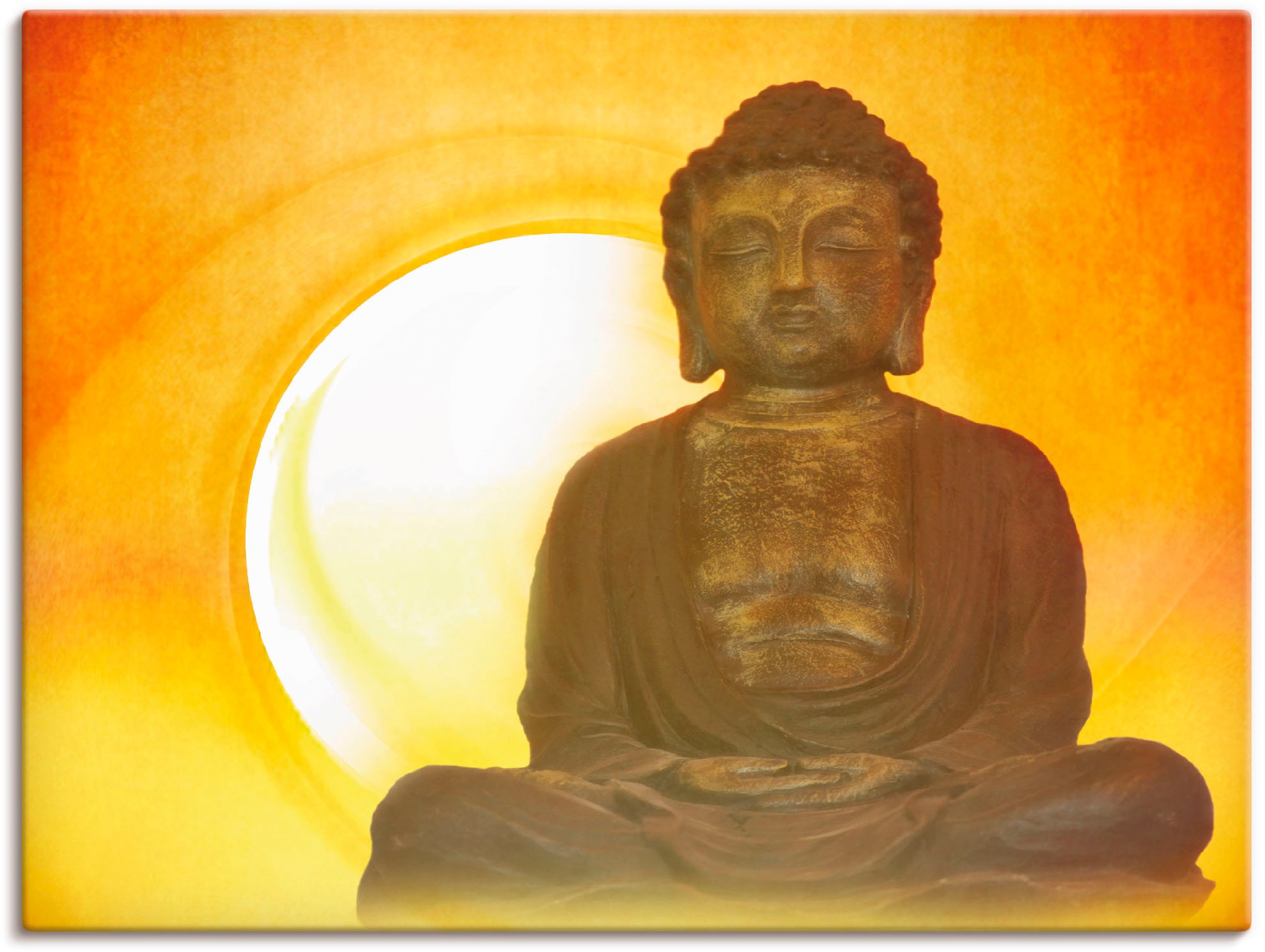 Artland Wandbild »Buddha 2« Religion 1 Stk. tlg. als Leinwandbild, Poster, günstig online kaufen