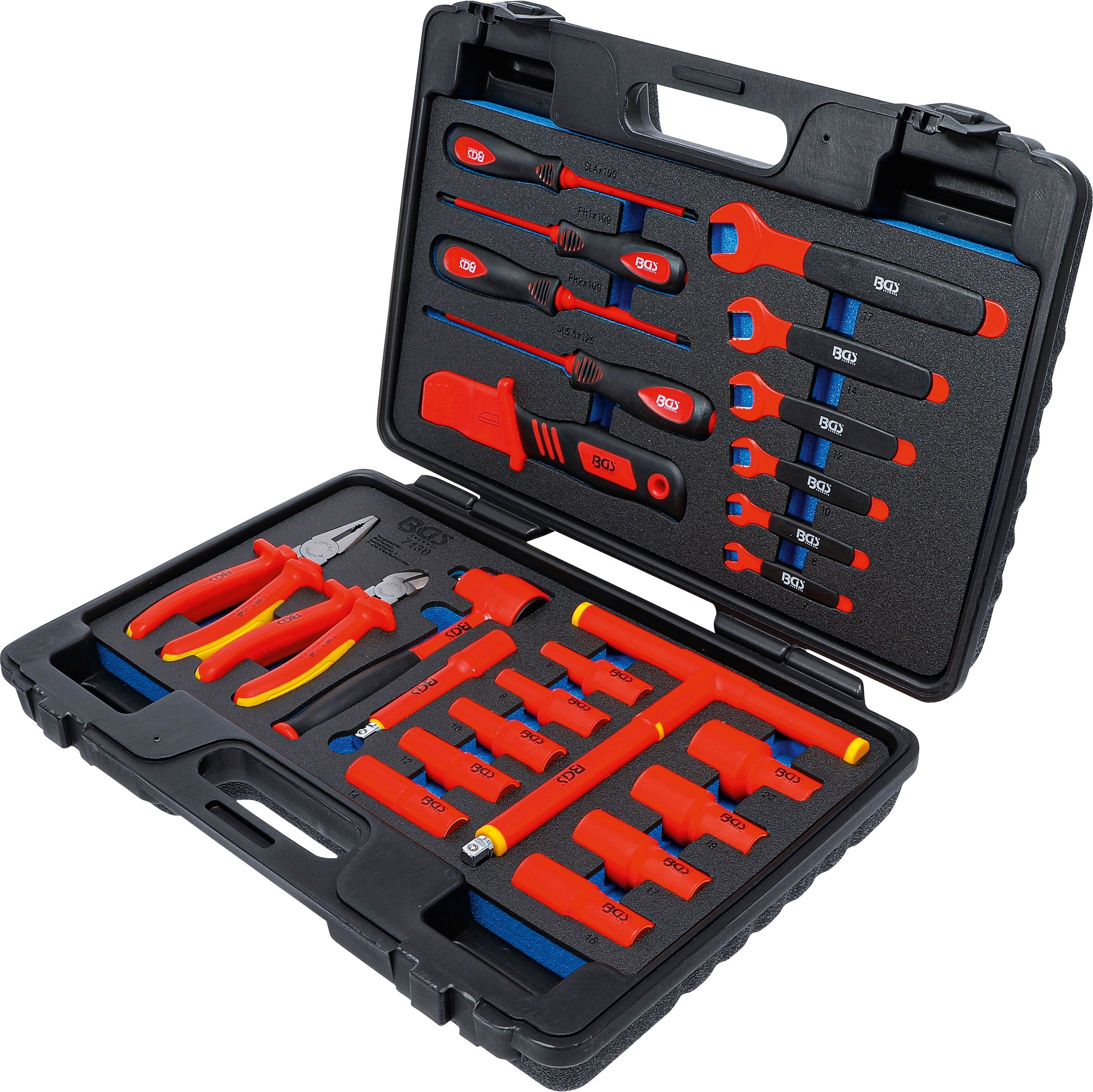meister Werkzeugset Haushaltskoffer / 8973630, 60-teilig - Werkzeug-Set für  den täglichen Gebrauch