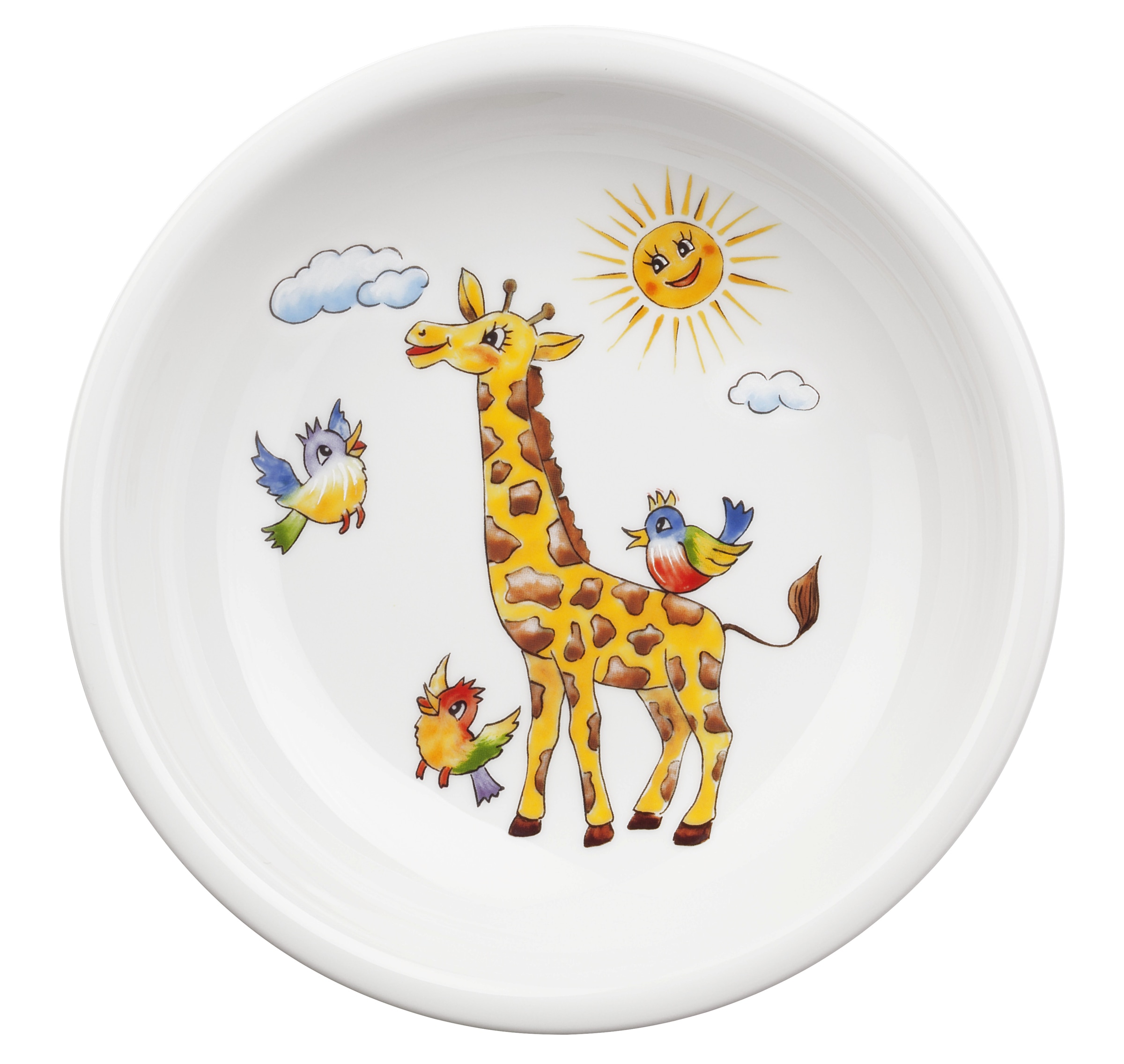 Seltmann Weiden Suppenteller »Compact - Bunte Tierwelt«, (1 St.), rund 20 cm