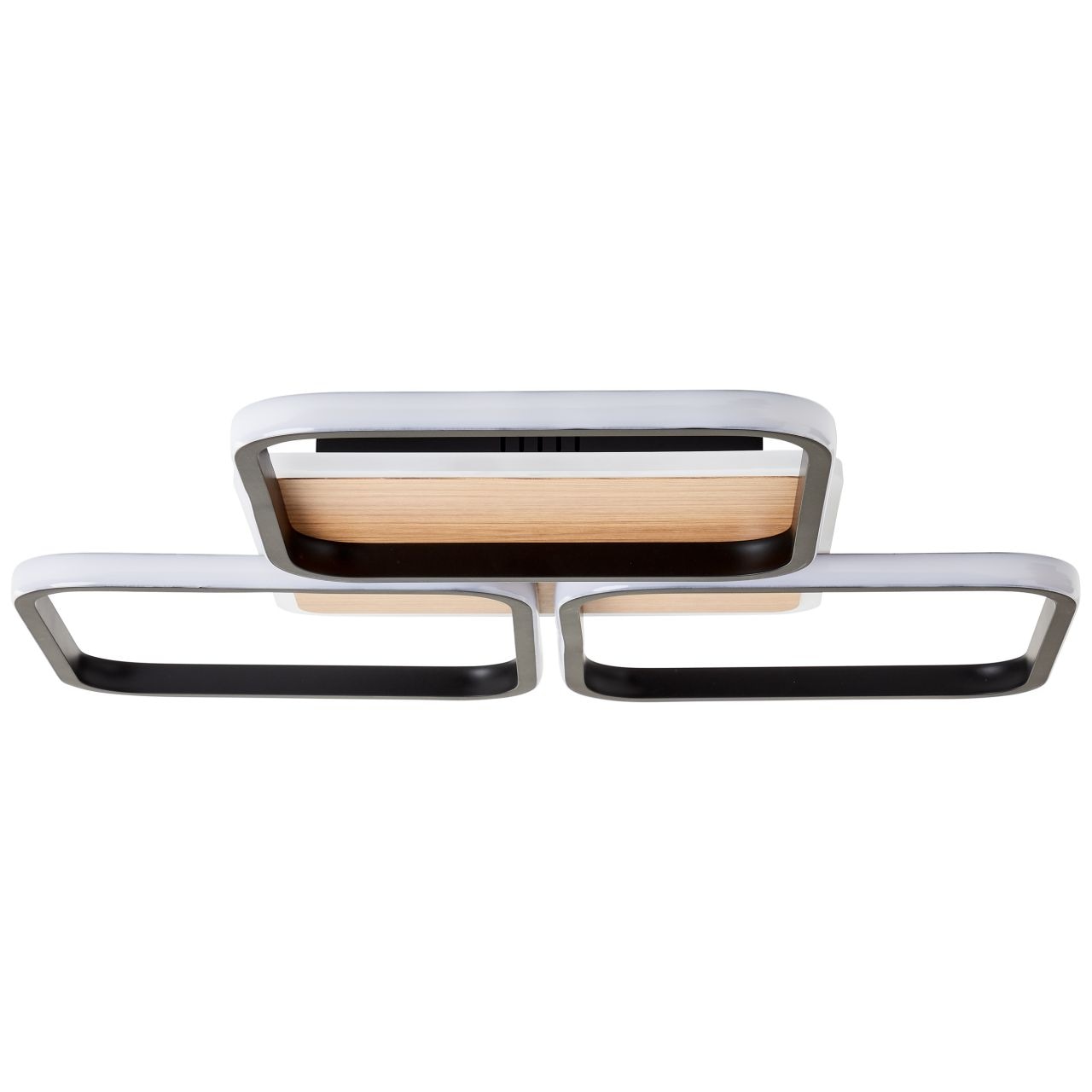 Brilliant Deckenleuchte »Dennet«, 1 flammig, 3 Stufen dimmbar - 62x62cm - 6000 Lumen, 3000 Kelvin, warmweiß