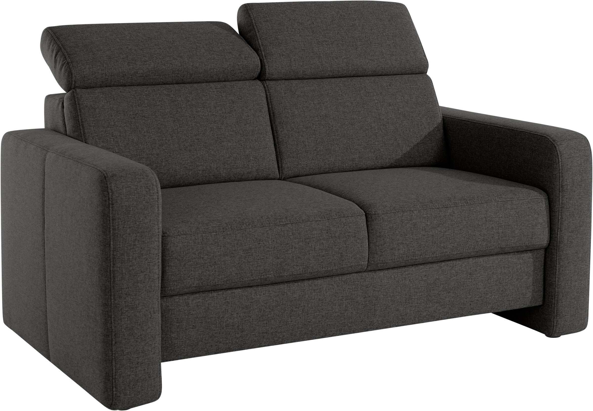 sit&more 2-Sitzer »Bologna«, inklusive Kopfteilverstellung und Federkern