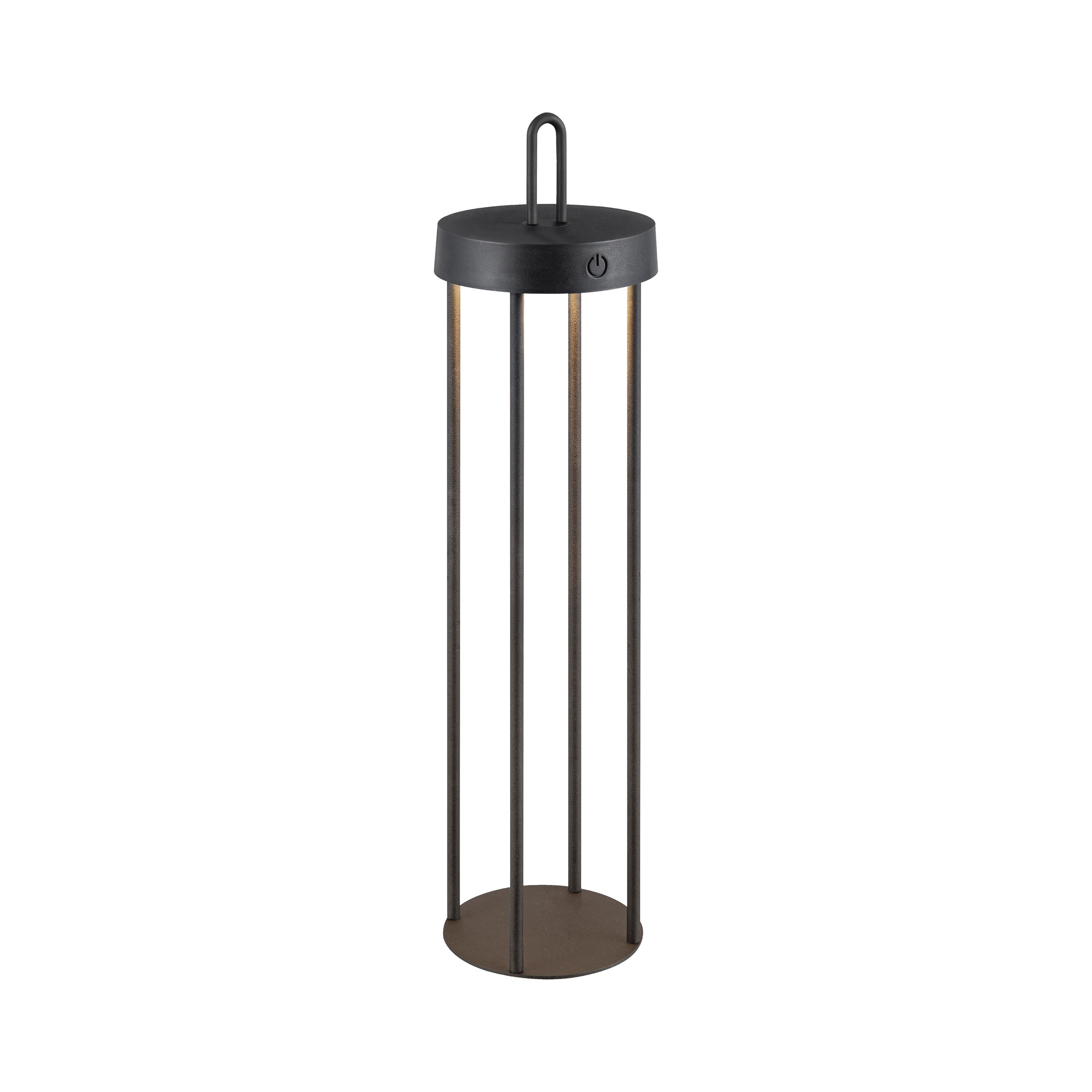 JUST LIGHT Stehlampe »ANSELM«, 1 flammig, Leuchtmittel LED-Modul | LED fest integriert, Akkuleuchte