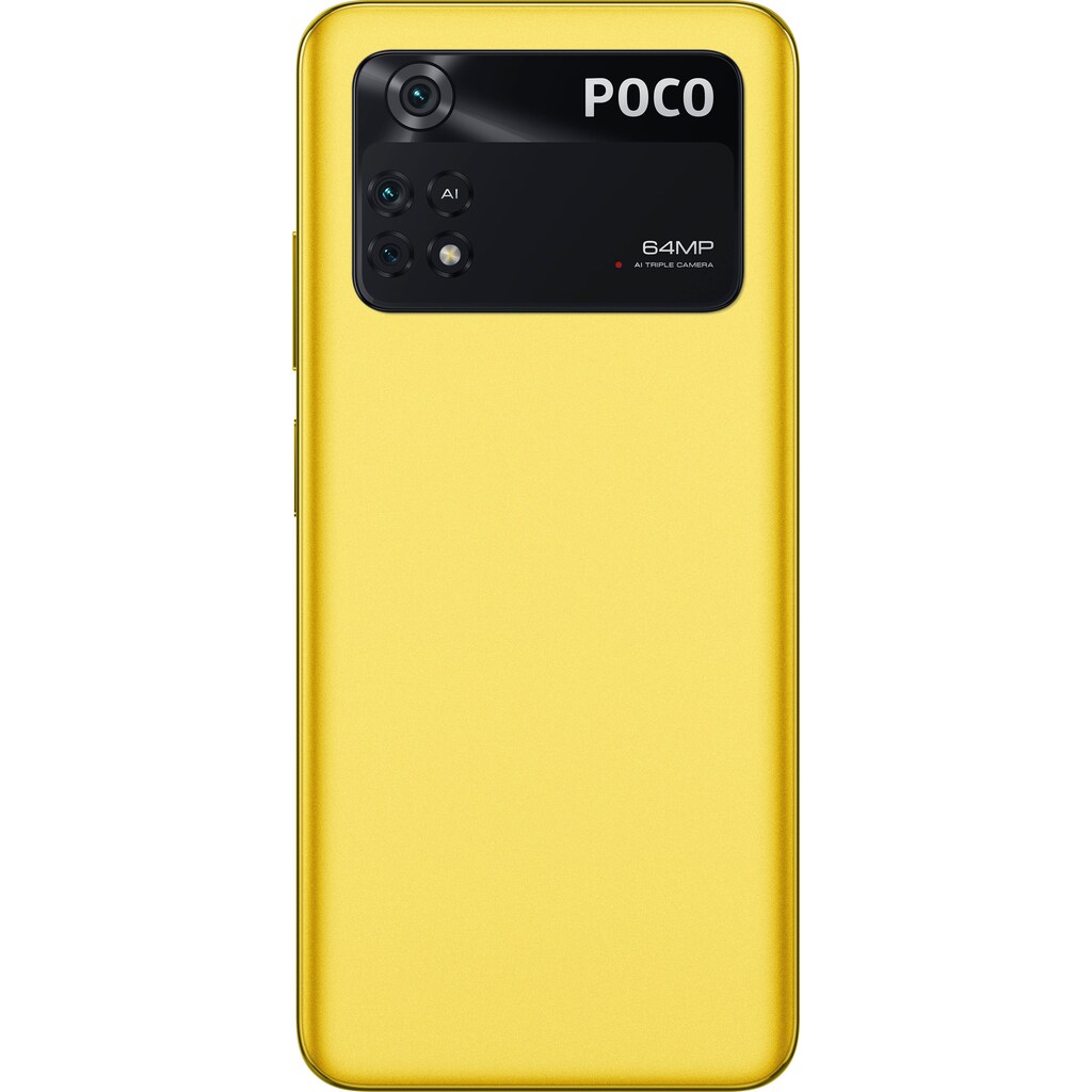 Xiaomi Smartphone »POCO M4 Pro«, POCO Yellow, 16,33 cm/6,43 Zoll, 128 GB Speicherplatz, 64 MP Kamera