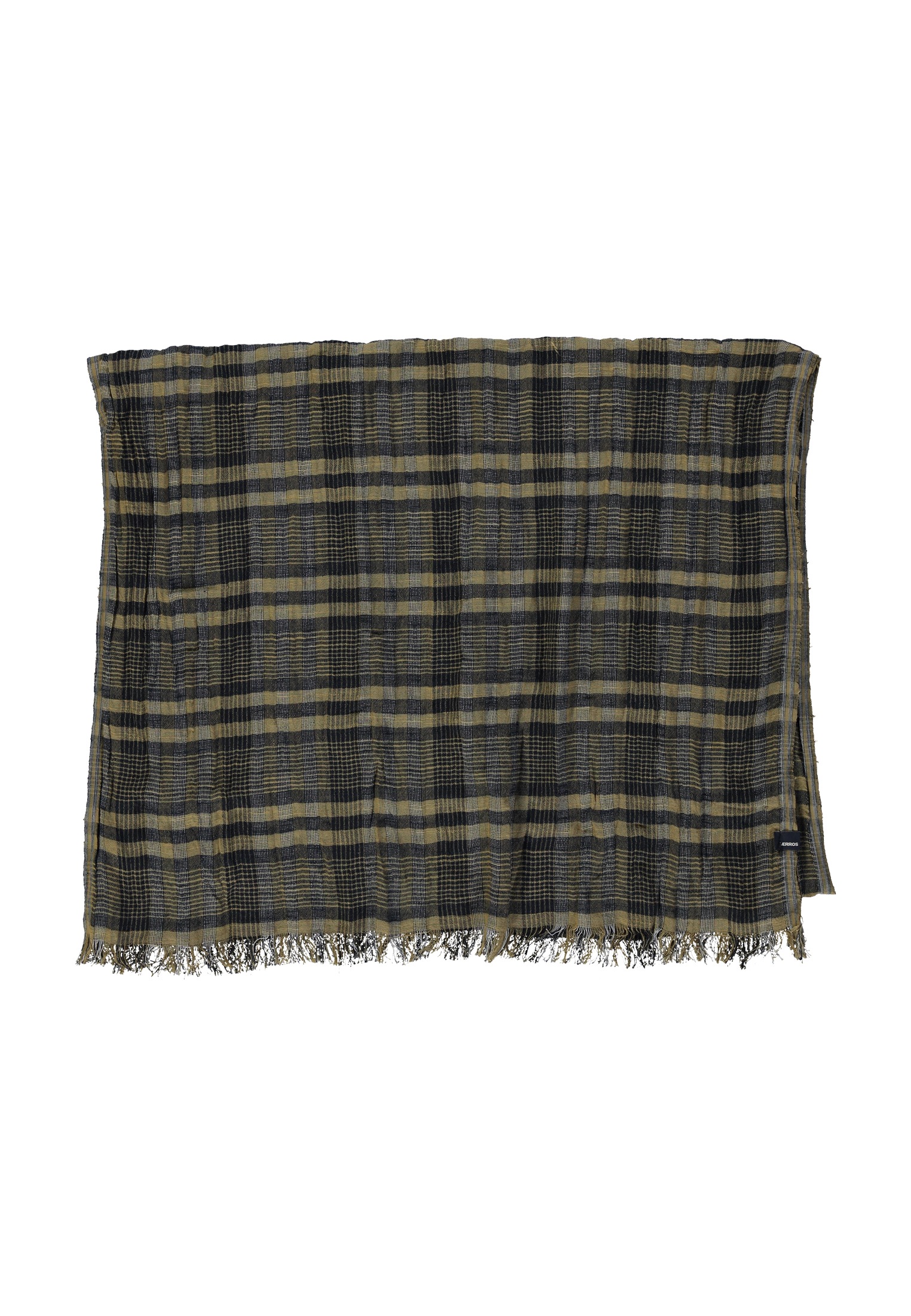 LERROS Schal »Crinkle-Karo Schal«