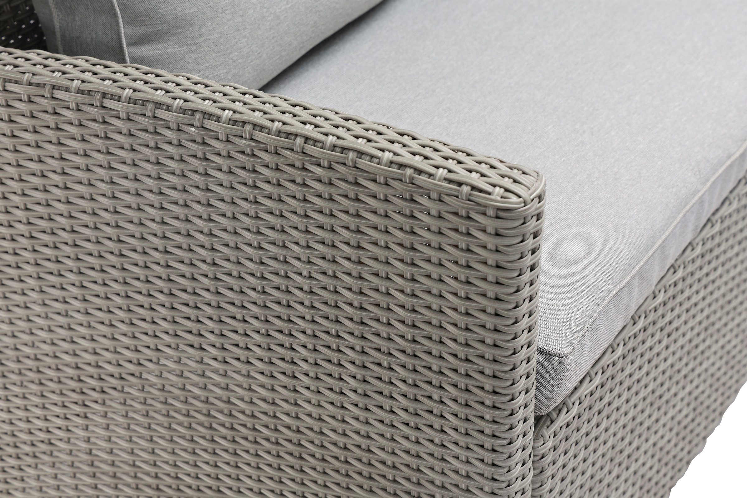 KONIFERA Gartenlounge-Set »Keros Premium XL« Set, 2x 2er Sofa, 1x Ecke, 1x Sessel, 2x Hocker, 1x Tisch, 20 tlg. tlg. bestehend aus 3 Sofas, 1 Sessel, 2 Hocker, 14 Sitzauflagen, 1 Tisch