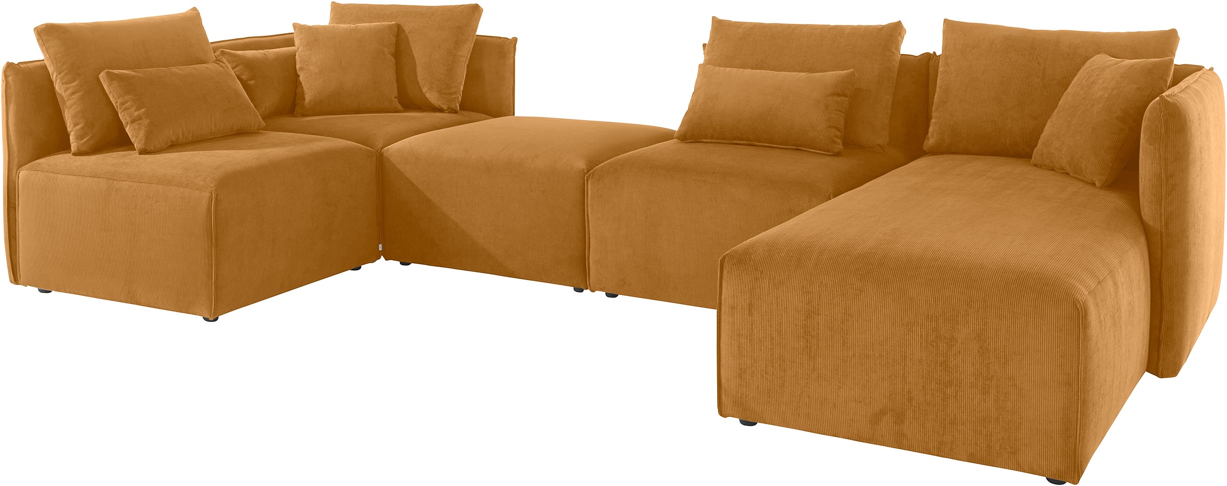 OTTO home Wohnlandschaft »Nöre U-Form« 5 Teile, in vielen Bezugsqualitäten günstig online kaufen