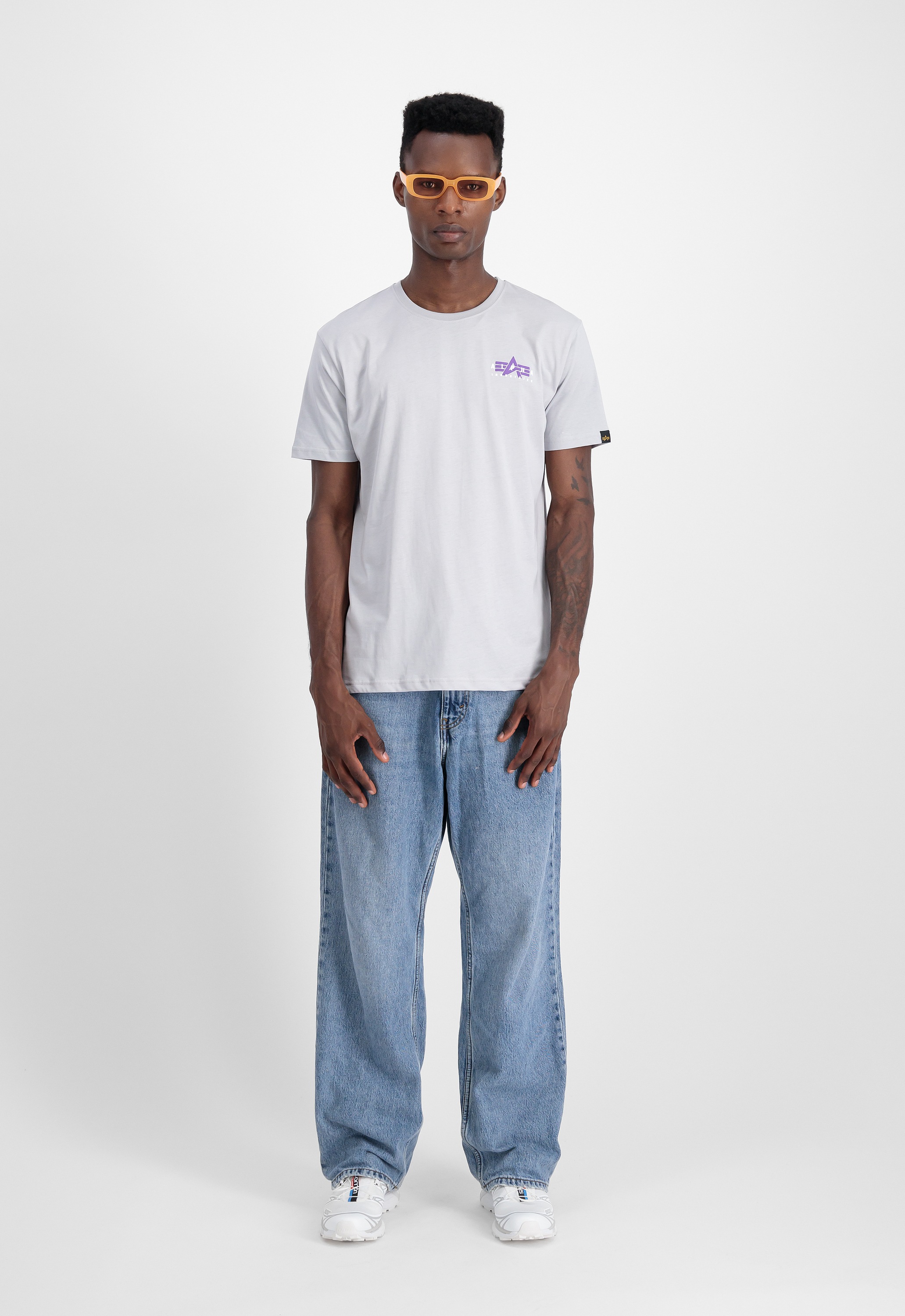 Alpha Industries T-Shirt »Puff Print Logo Backprint T-Shirt«