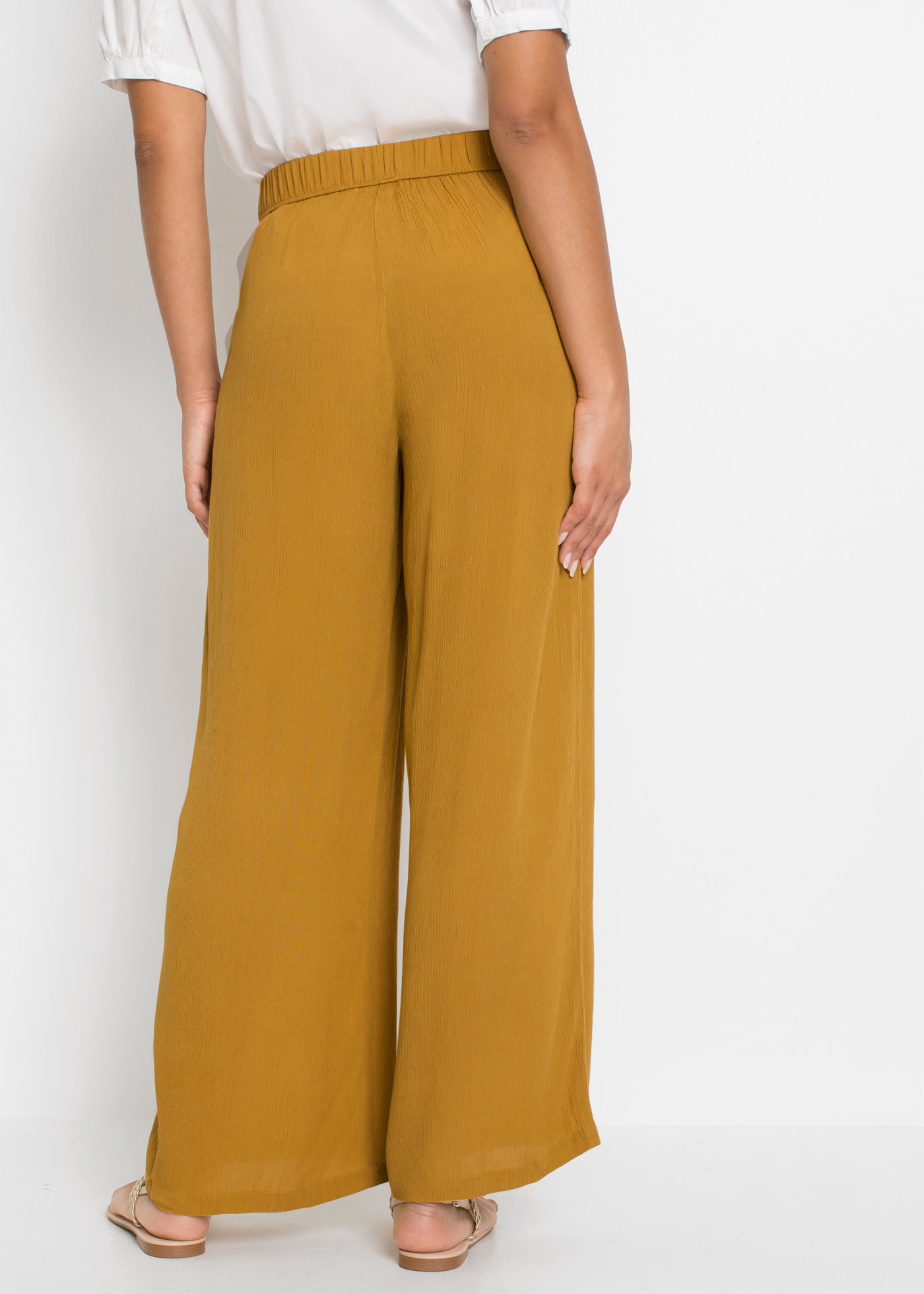 bonprix Marlene-Hose »Marlenehose aus fließender Viskose«  Marlenehose aus fließender Viskose