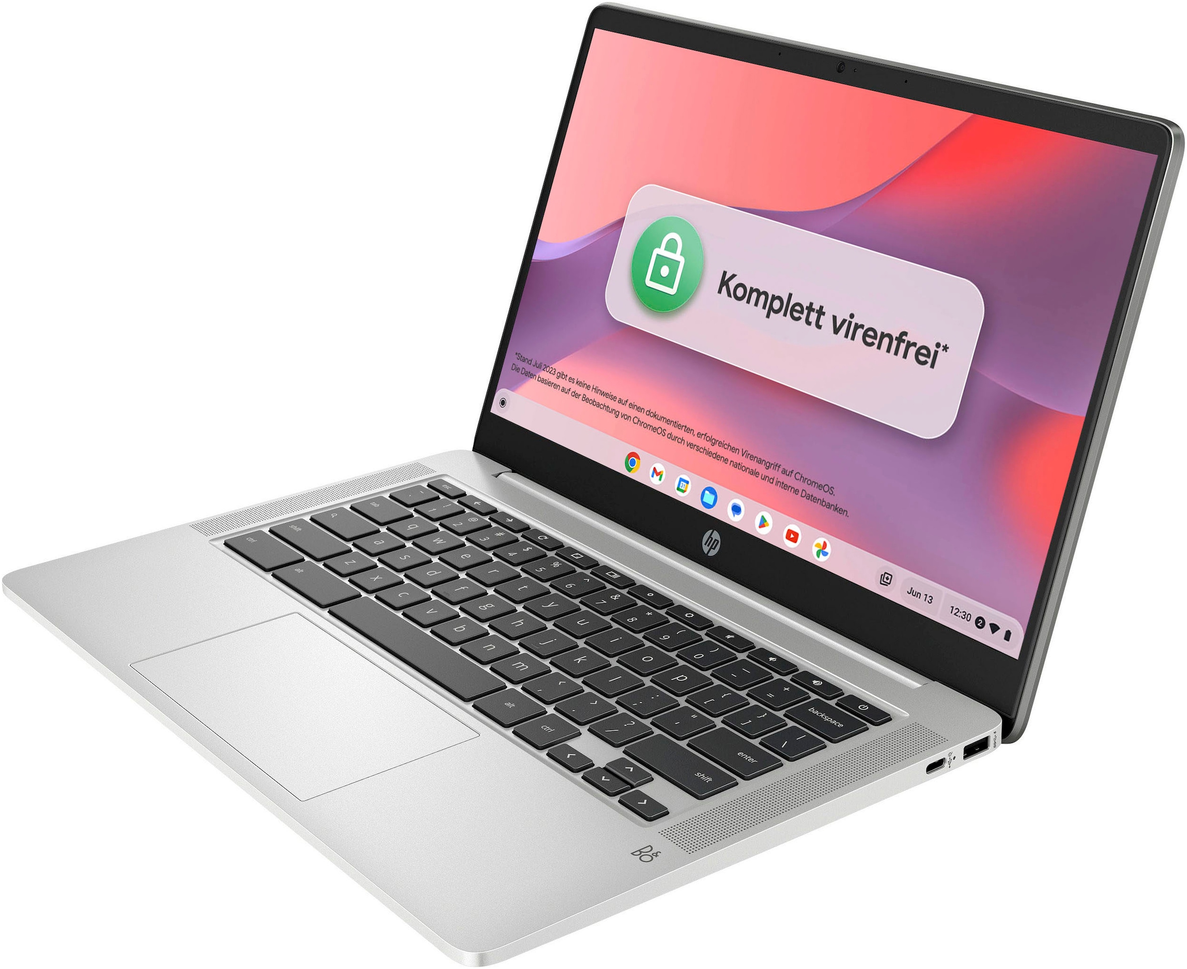 HP Chromebook »14a-na0245ng«, 35,6 cm, / 14 Zoll, Intel, Pentium Silber, UHD Graphics, 128 GB SSD, ChromeOS