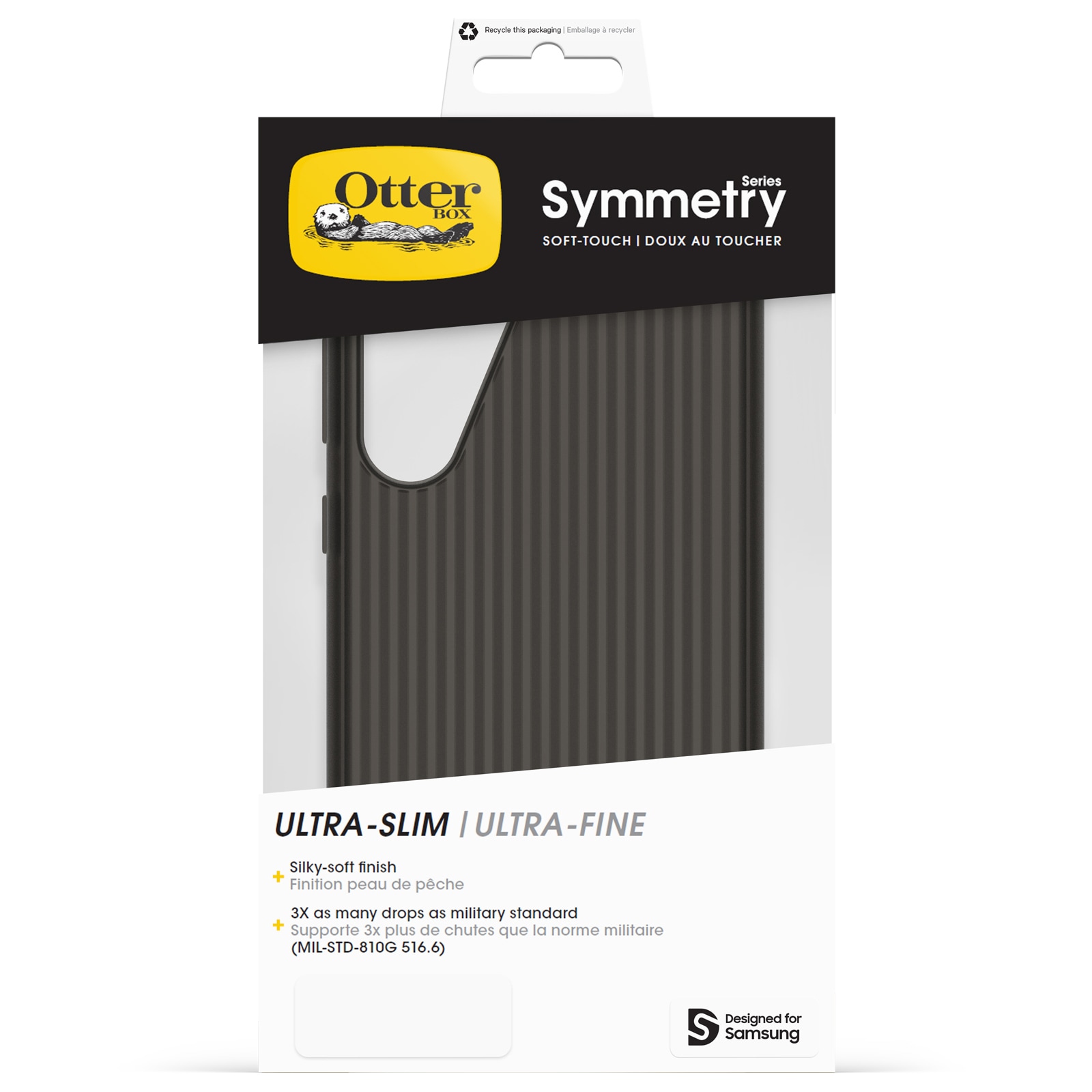 Otterbox Handyhülle »Symmetry Soft-Touch für Samsung Galaxy S25+«, Backcover, Schutzhülle, Handyschutzhülle, Case, Schutzcase, stoßfest