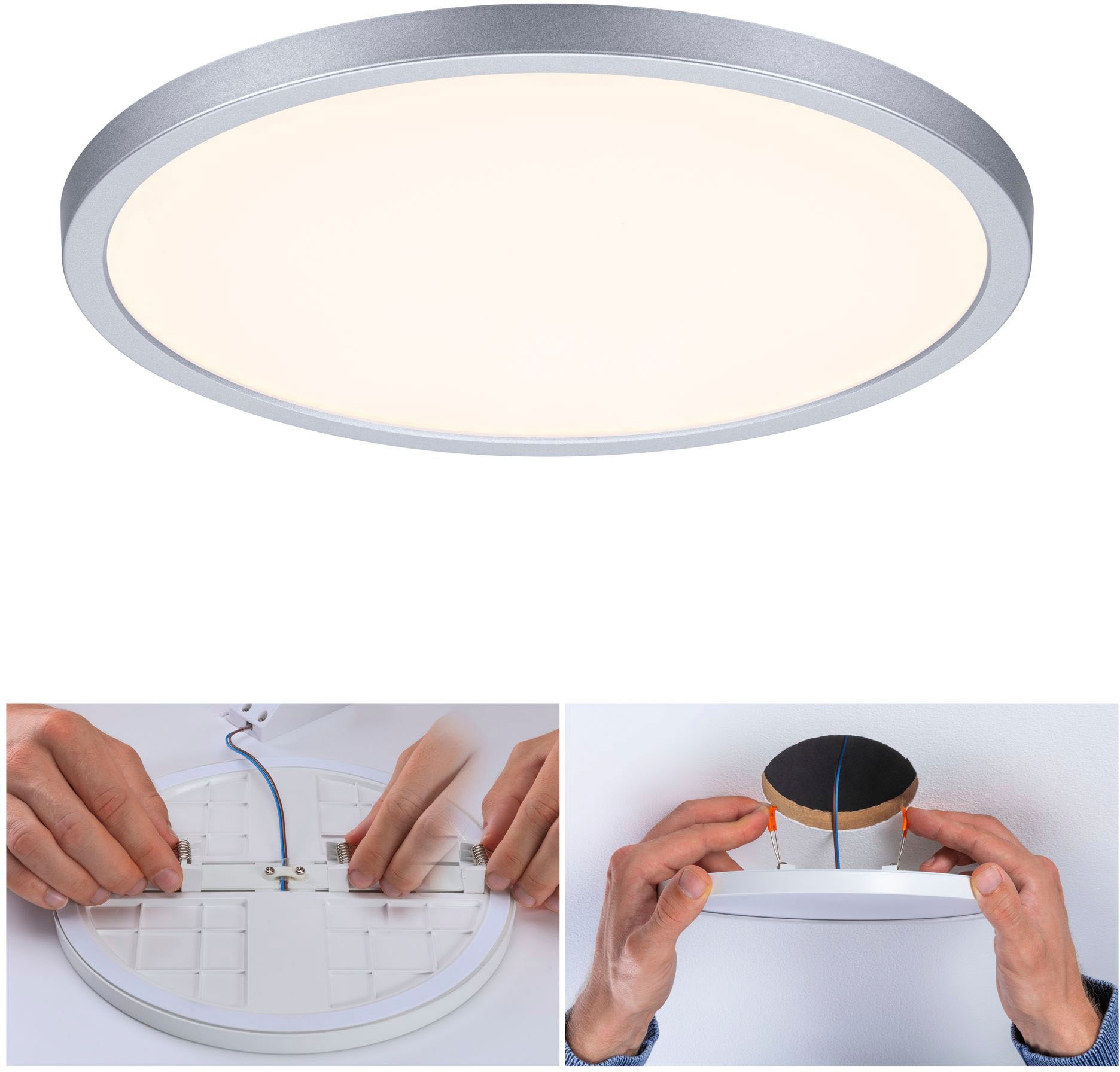 Paulmann LED Bad-Einbauleuchte »Areo«, Schutzart IP44, 3-Stufen-dimmbar, Ø 23 cm, inkl. LED Leuchtmittel
