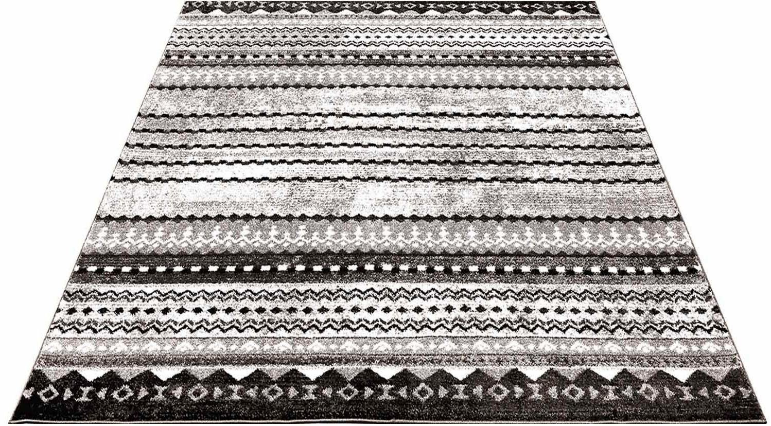 Carpet City Teppich »Moda 1136«, rechteckig, 11 mm Höhe, Läufer, Kurzflor, Wohnzimmer