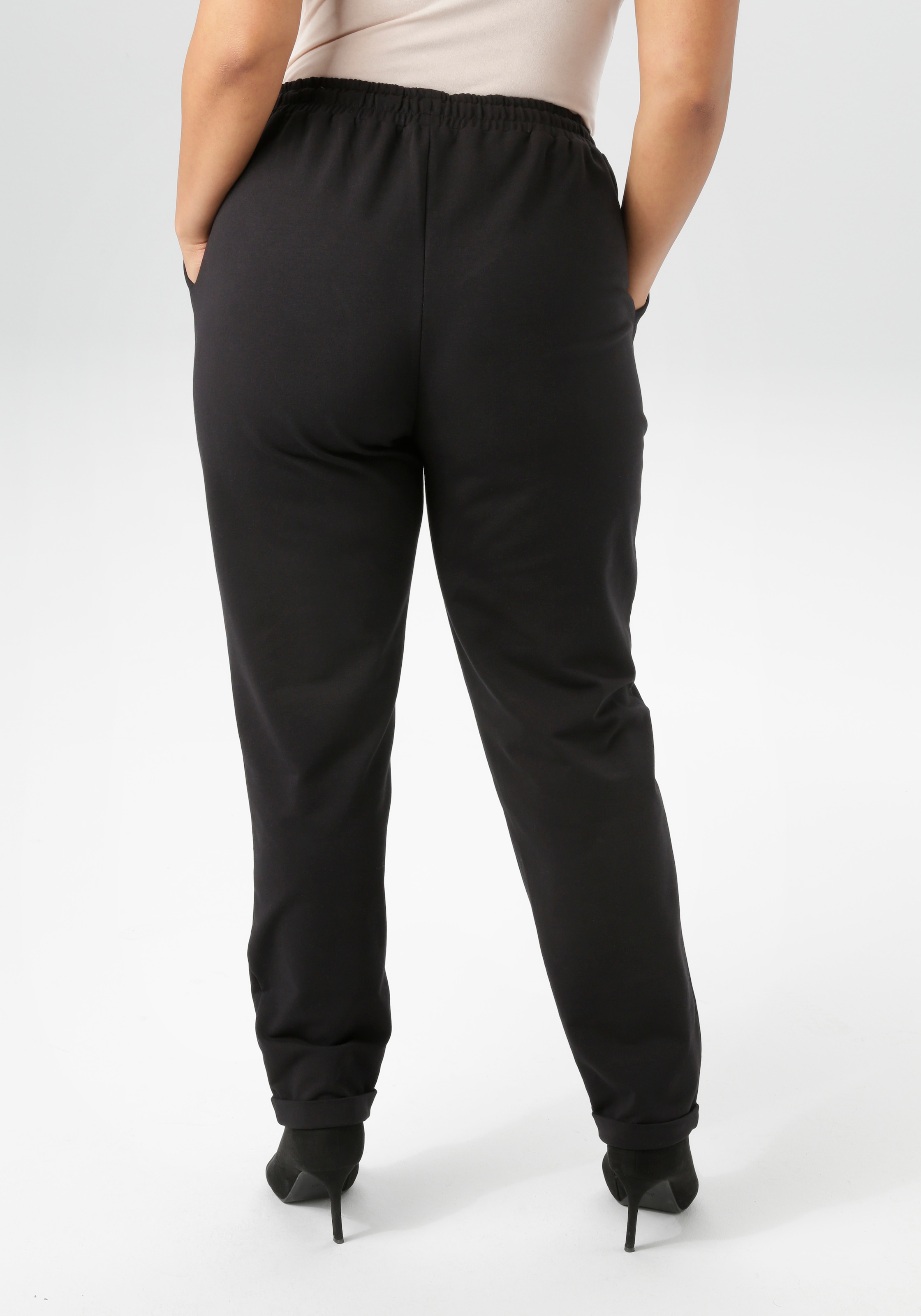 Aniston PLUS Schlupfhose, aus weicher Jersey-Qualität - NEUE KOLLEKTION