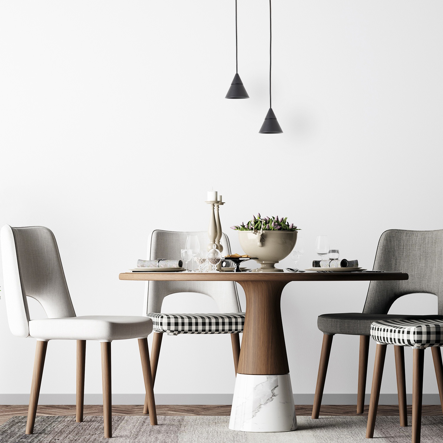 Paco Home Pendelleuchte »CLEA«, LED Hängelampe Wohnzimmer Esszimmer Küchenl günstig online kaufen