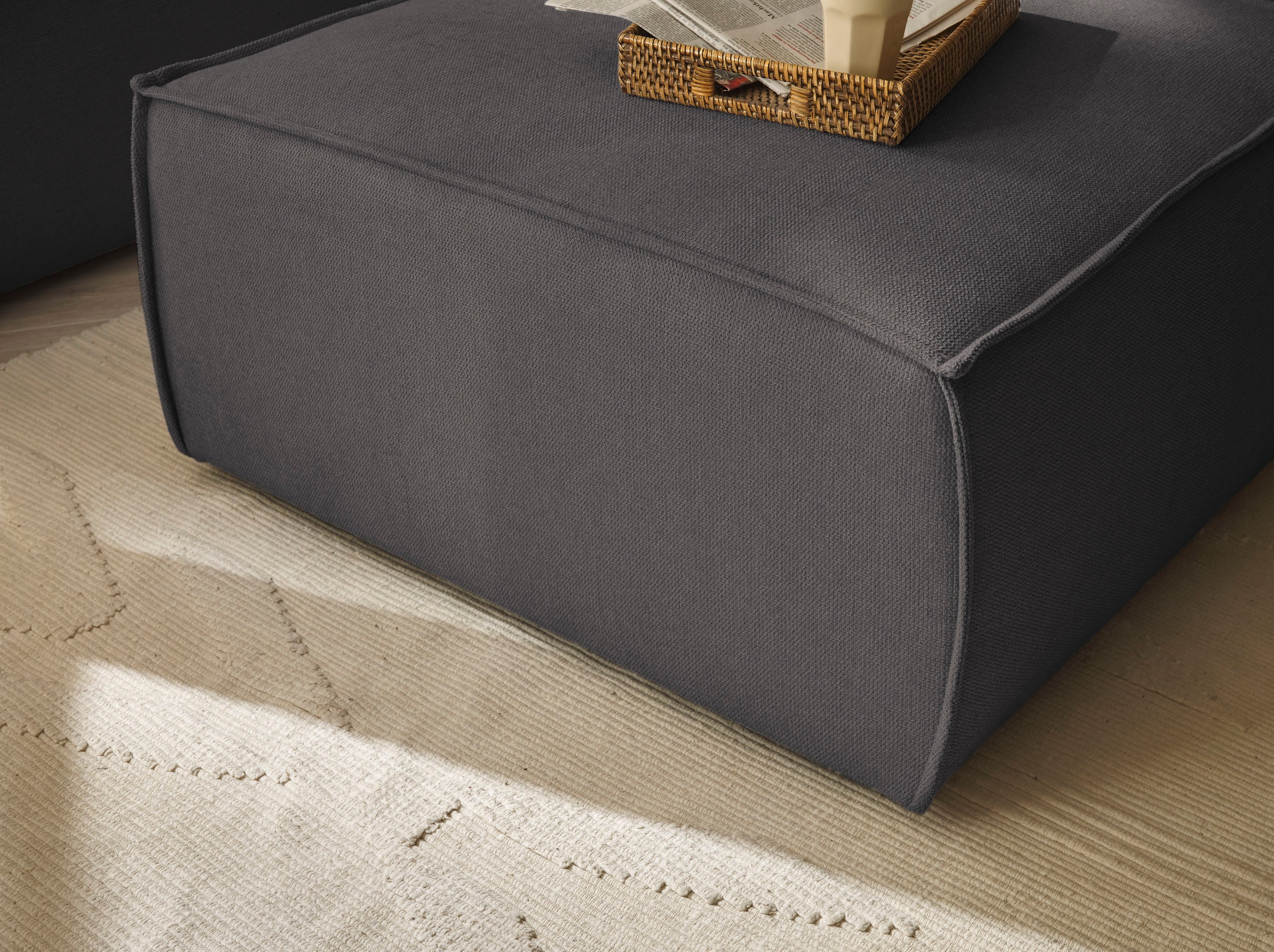andas Hocker »Finnley«, quadratisch, passt z. Loveseat Finnley