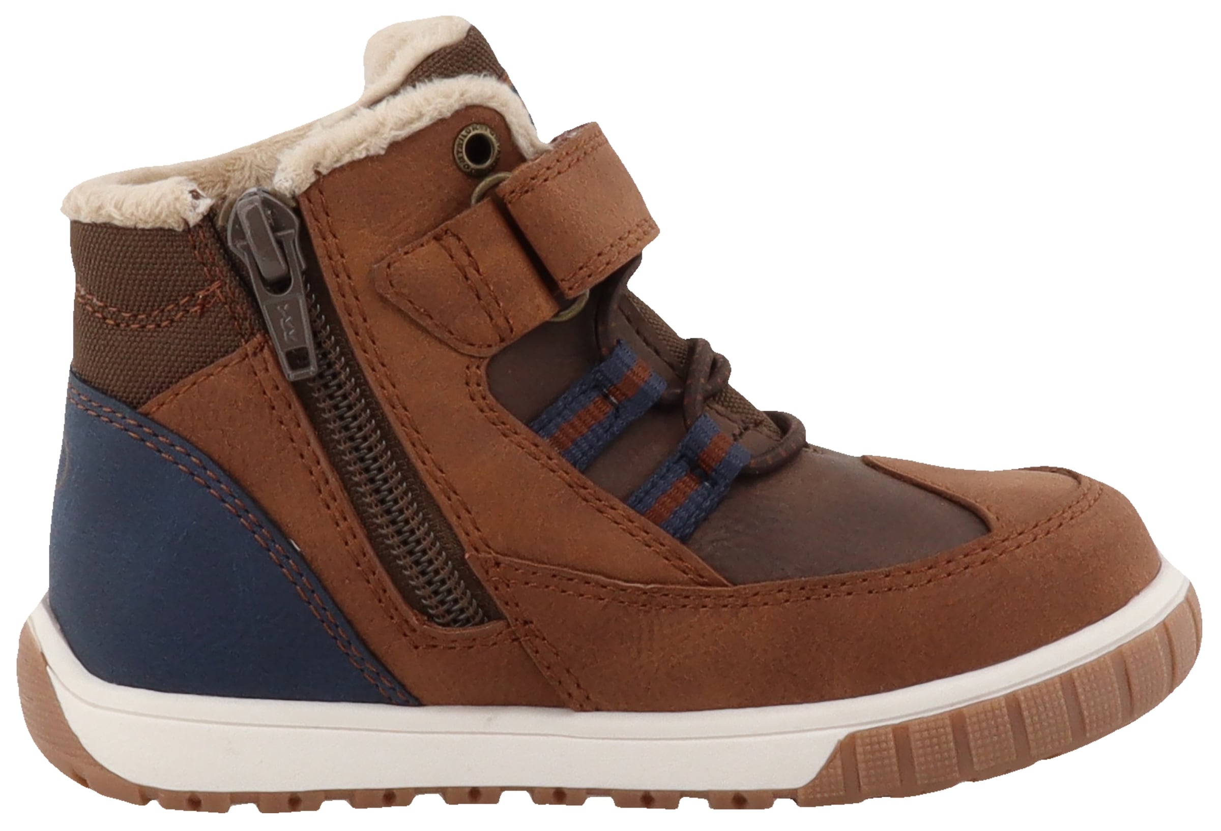TOM TAILOR Winterboots, Klettschuh, High-Top-Sneaker, Outdoorschuh mit Kontrastnähten