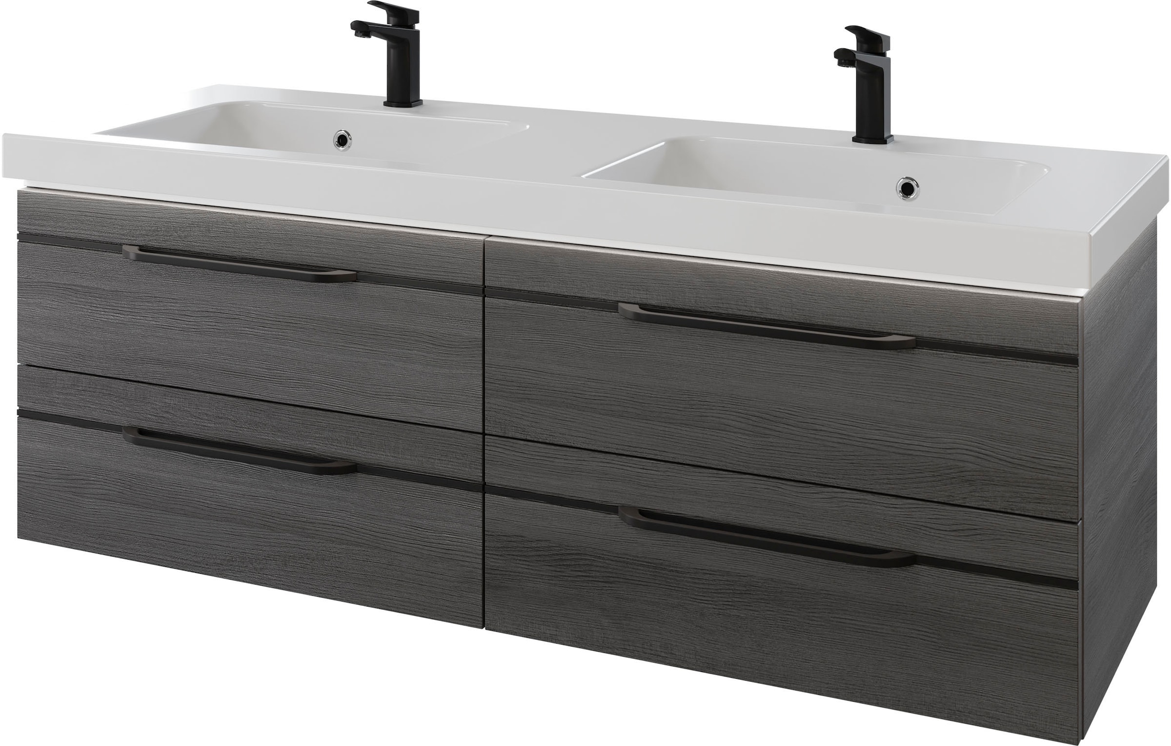 Saphir Waschtisch "Serie Balto Mineralmarmor-Waschtisch mit Unterschrank, 1 günstig online kaufen