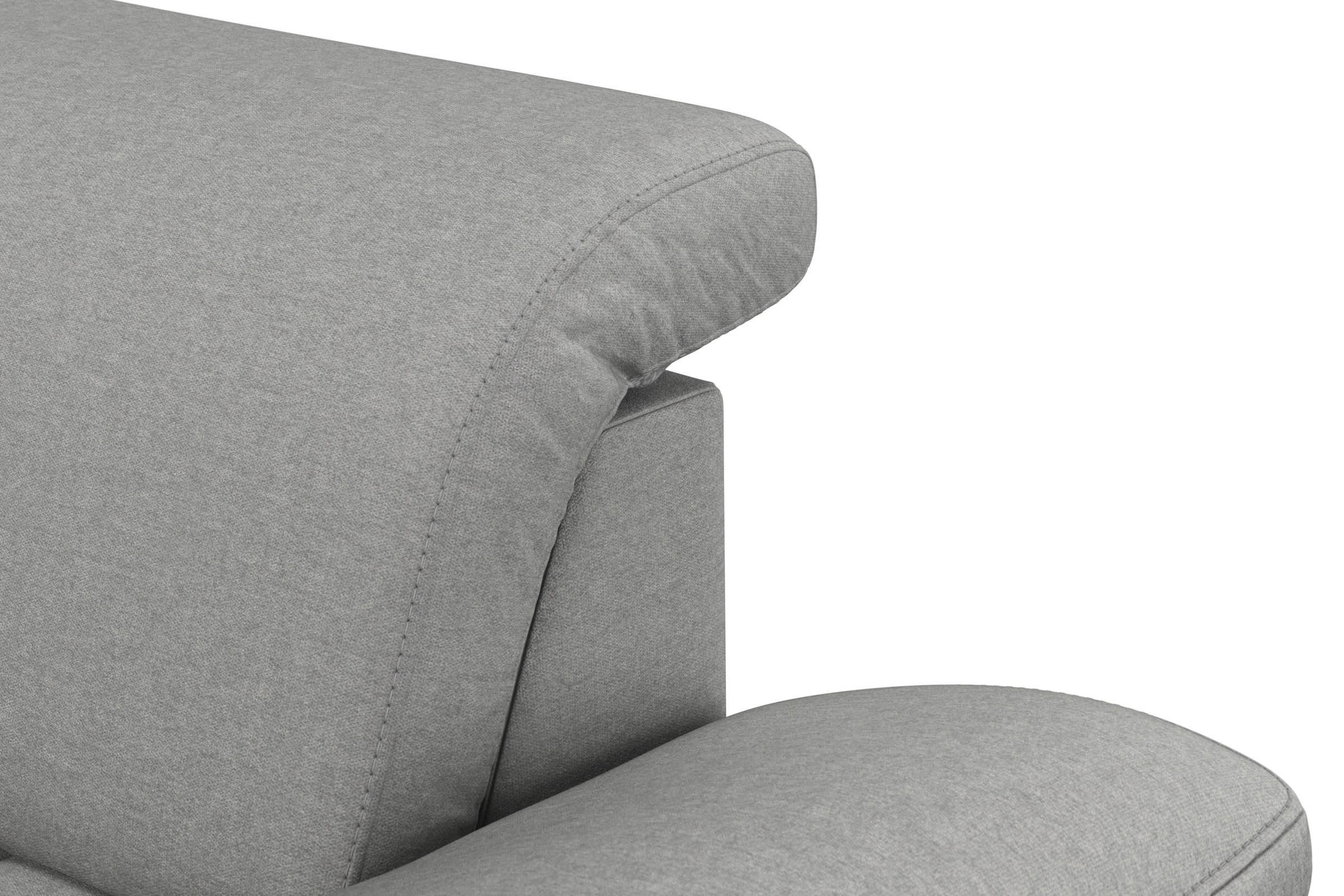 sit&more Ecksofa »Cool L-Form«, wahlweise mit Kopfteilverstellung und Vorziehsitz, motorisch