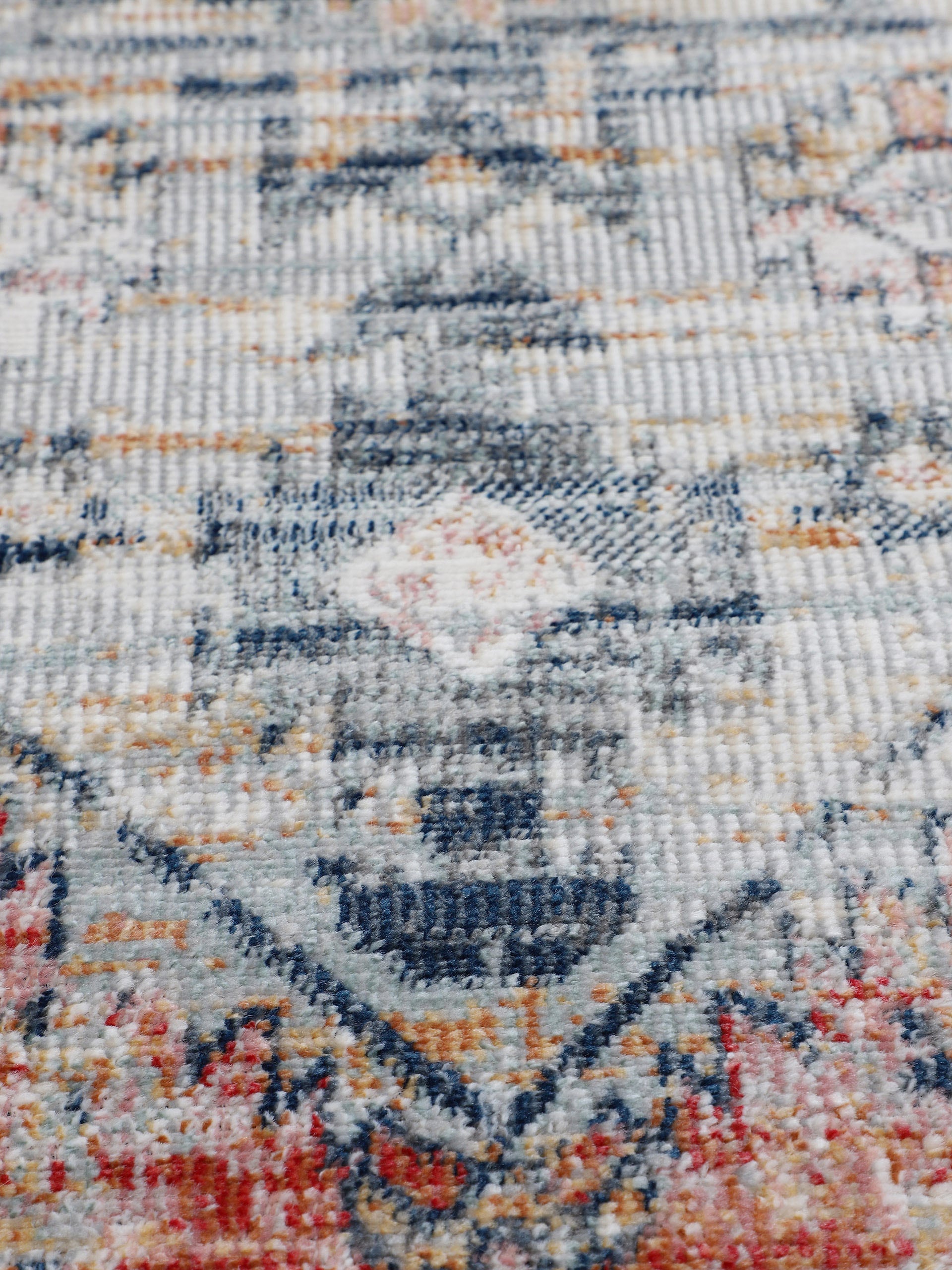 carpetfine Teppich »Omen_1«, rechteckig, 3 mm Höhe, Orient Vintage Look